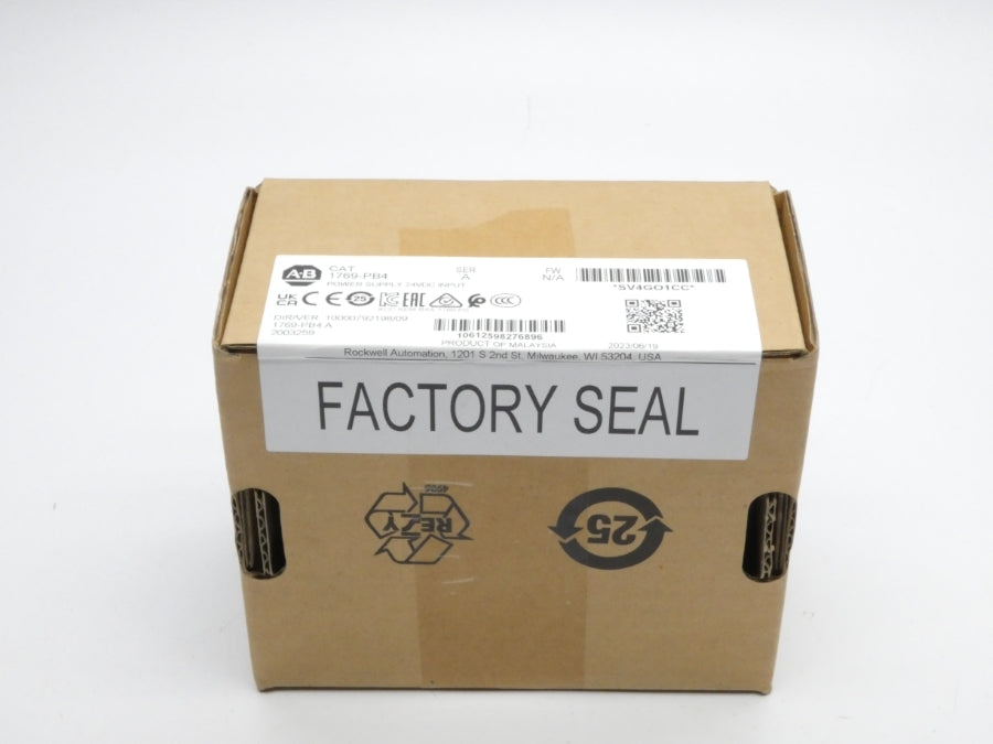 ALLEN BRADLEY 1769-PB4 SER. A 24VDC DATE: 2023 NSFS