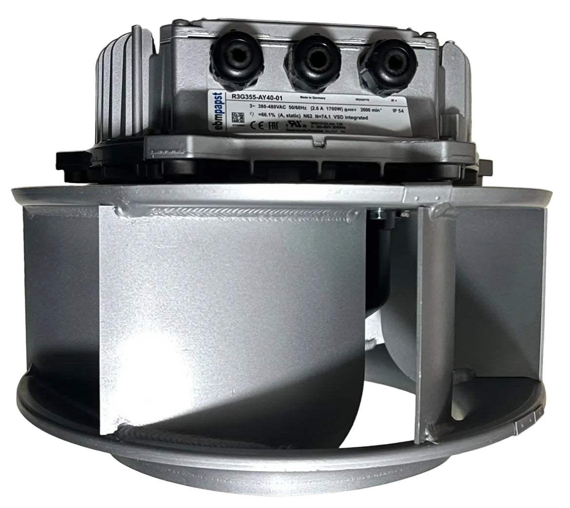 R3G355-AY40-01 Ebm-papst Centrifugal Fan | 1.7kW | 400V | 2600rpm | 2.6A