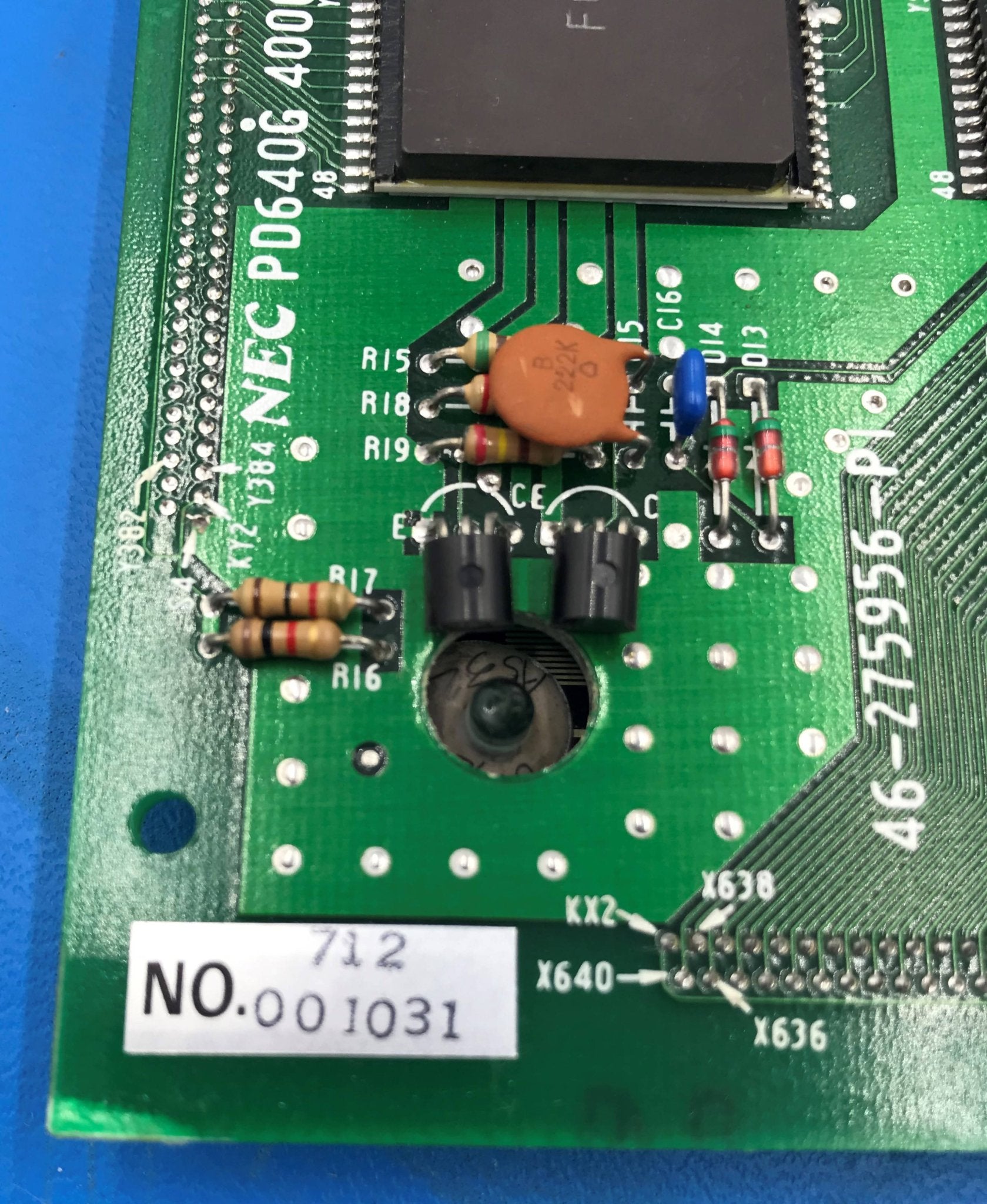 NEC Screen Driver (PD640G 400CA/46-275956P1 GE/NEC