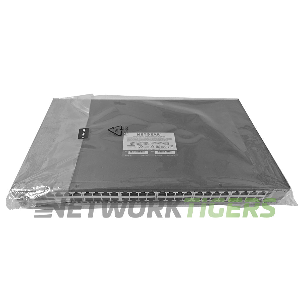NEW Netgear GS748T-500NAS v5 ProSafe Smart 48x 1GB RJ45 4x 1GB SFP Switch