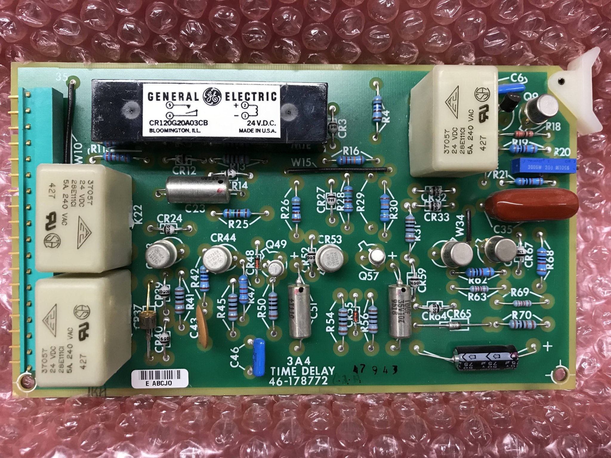 NEW Time Delay Board (46-178772 G2-A GE