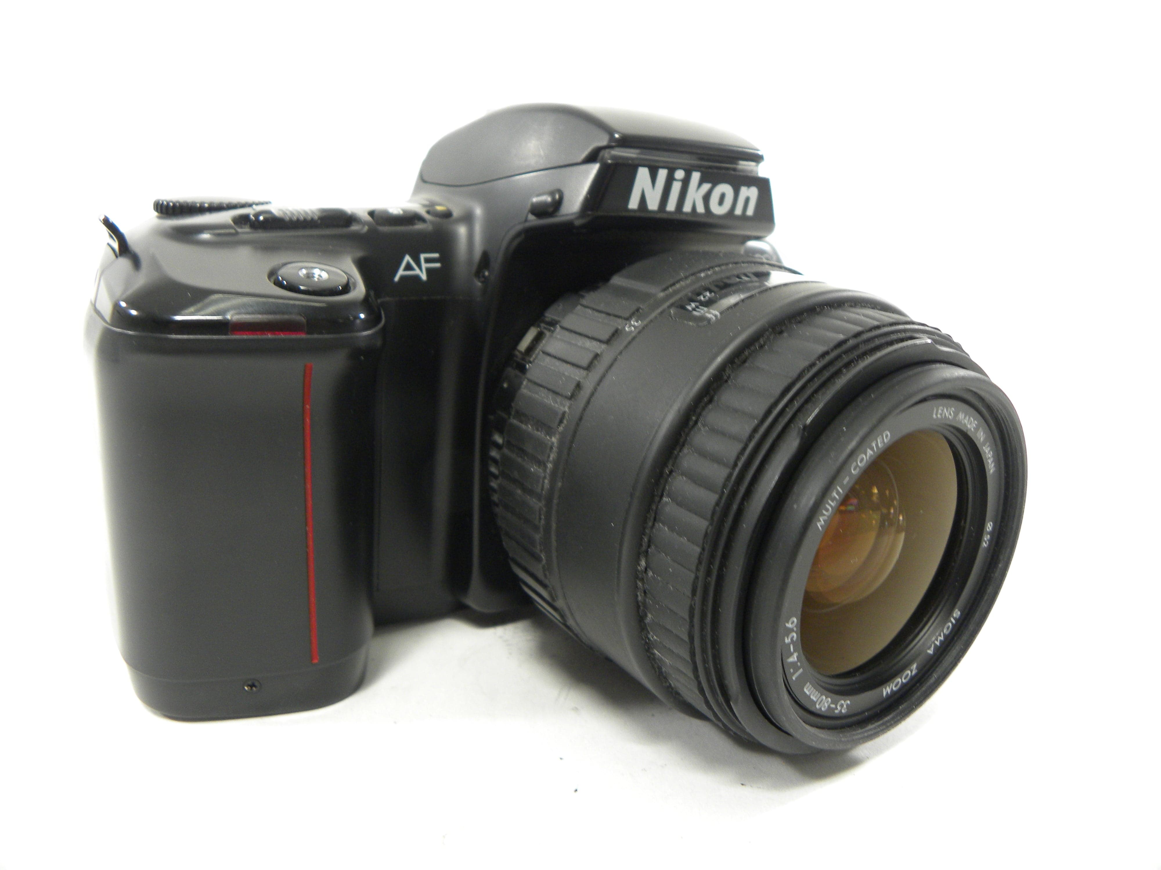Nikon AF N6006 35mm SLR w/Sigma 35-80mm f4-5.6