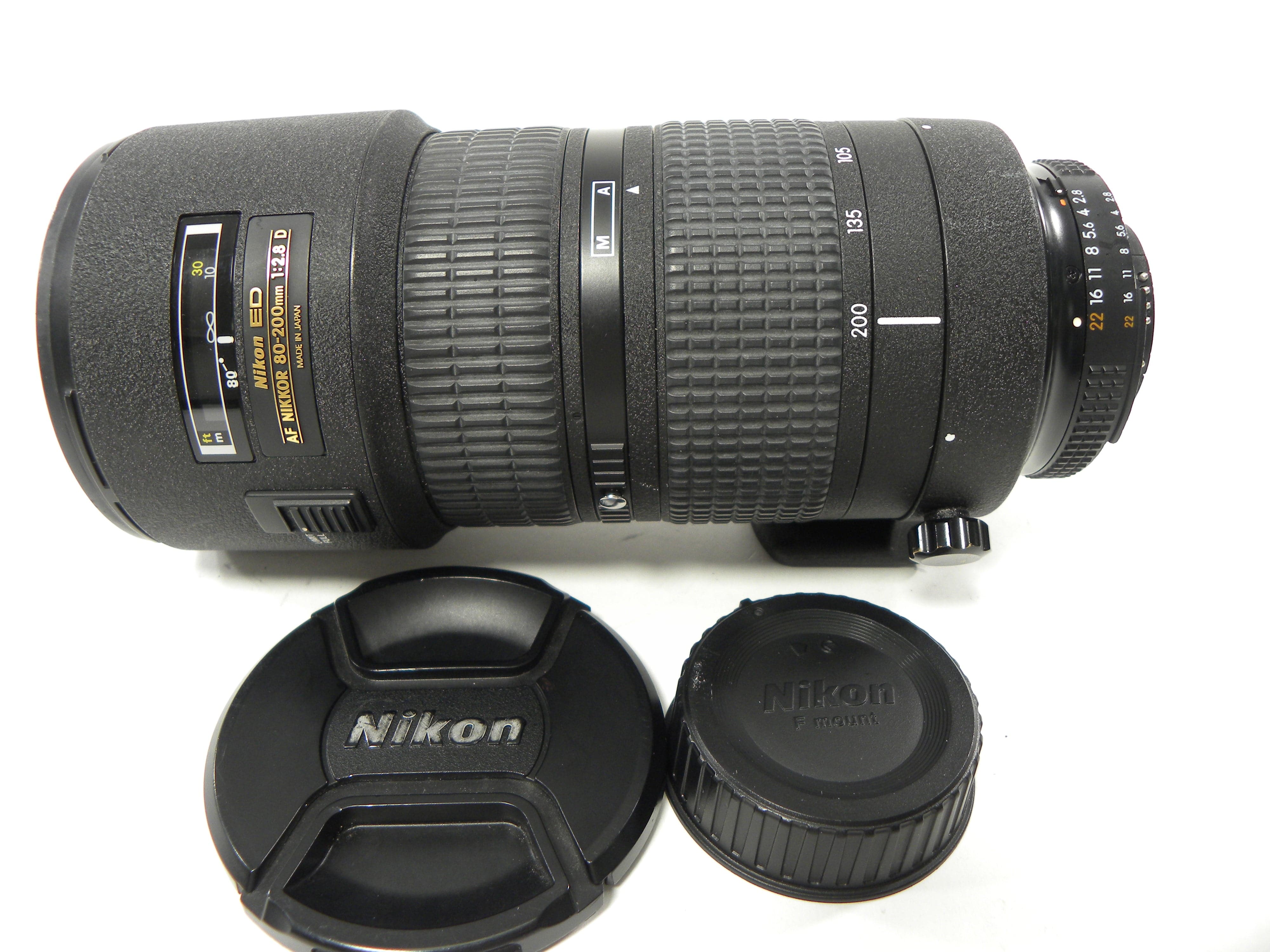 Nikon AF Nikkor ED 80-200mm f2.8D F Mount
