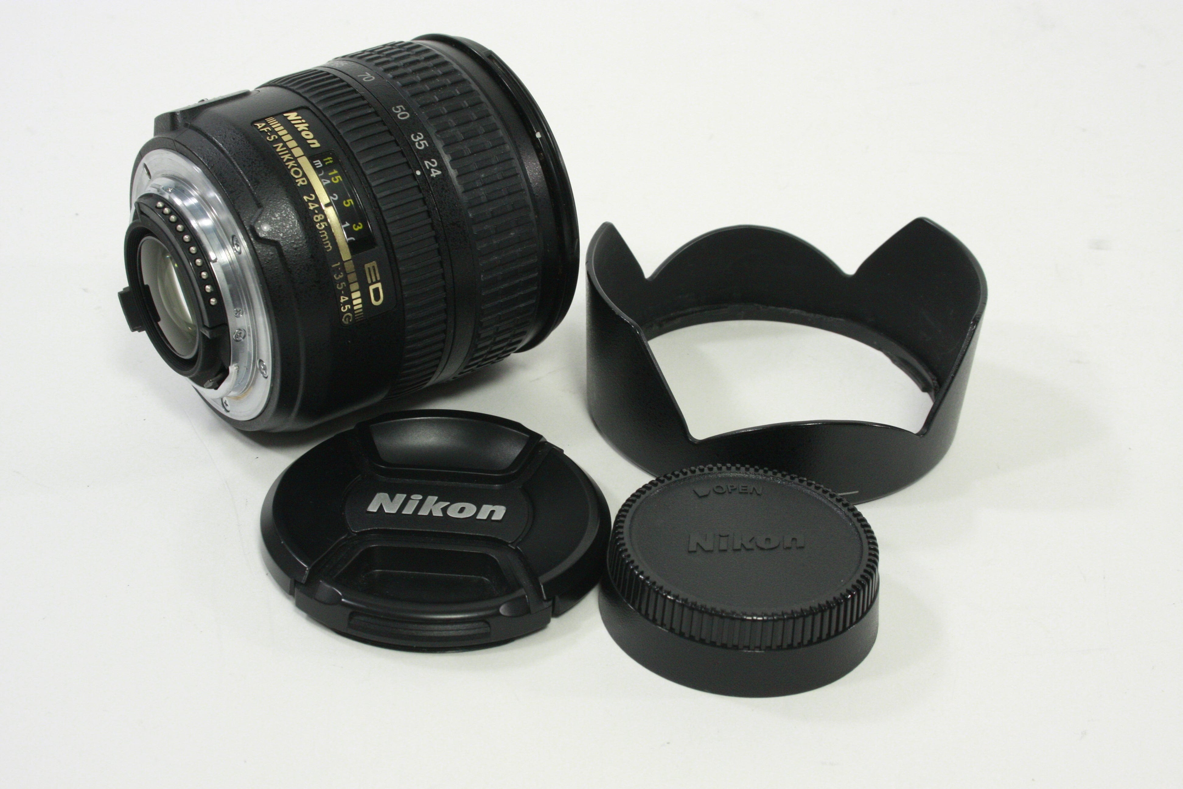 Nikon AF-S 24-85mm F3.5-4.5 G ED Lens