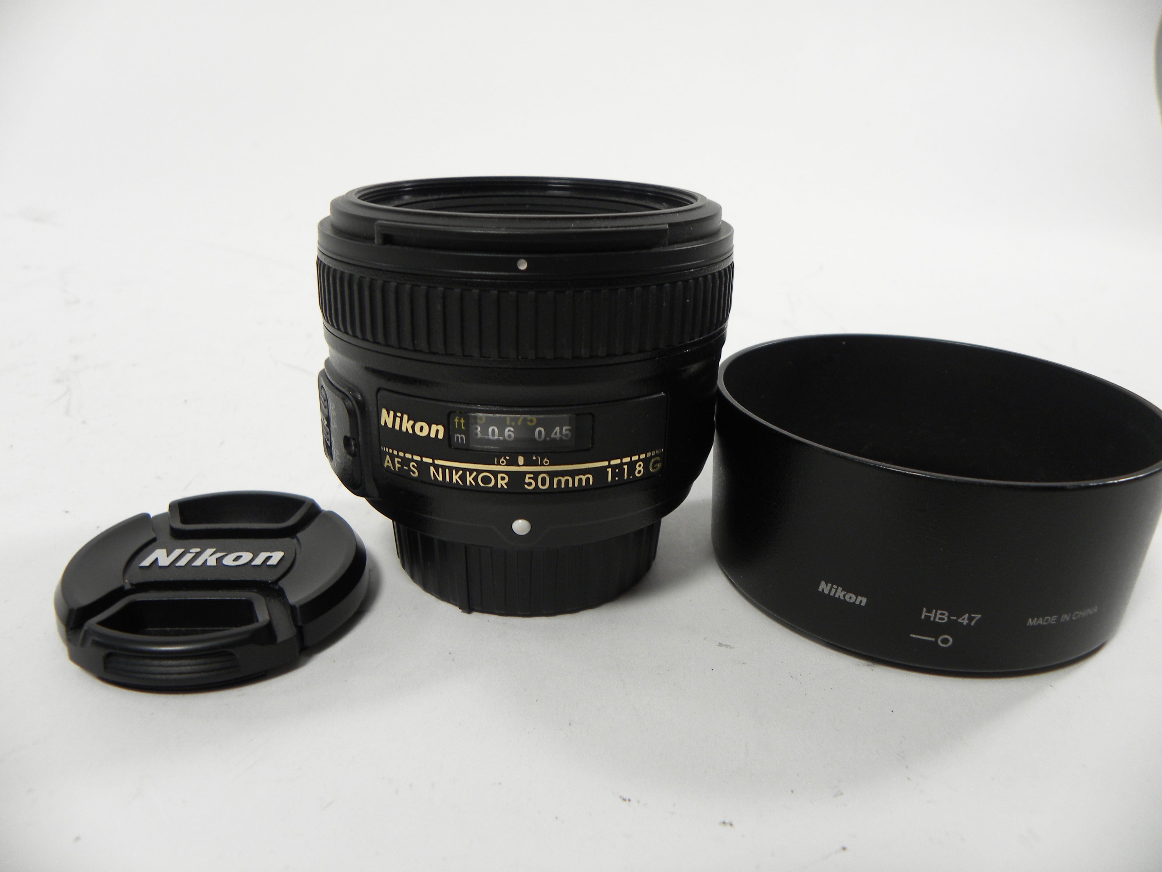 Nikon AF-S Nikkor 50mm f1.8G lens