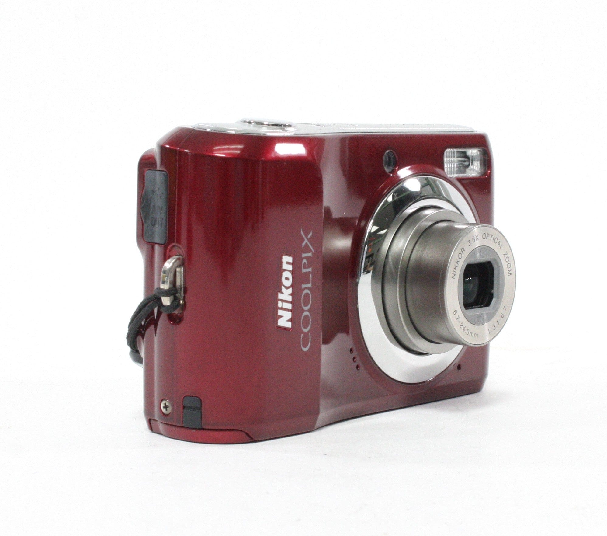 Nikon Coolpix L20 Digital Camera 5x Zoom 14.0mp (Red)
