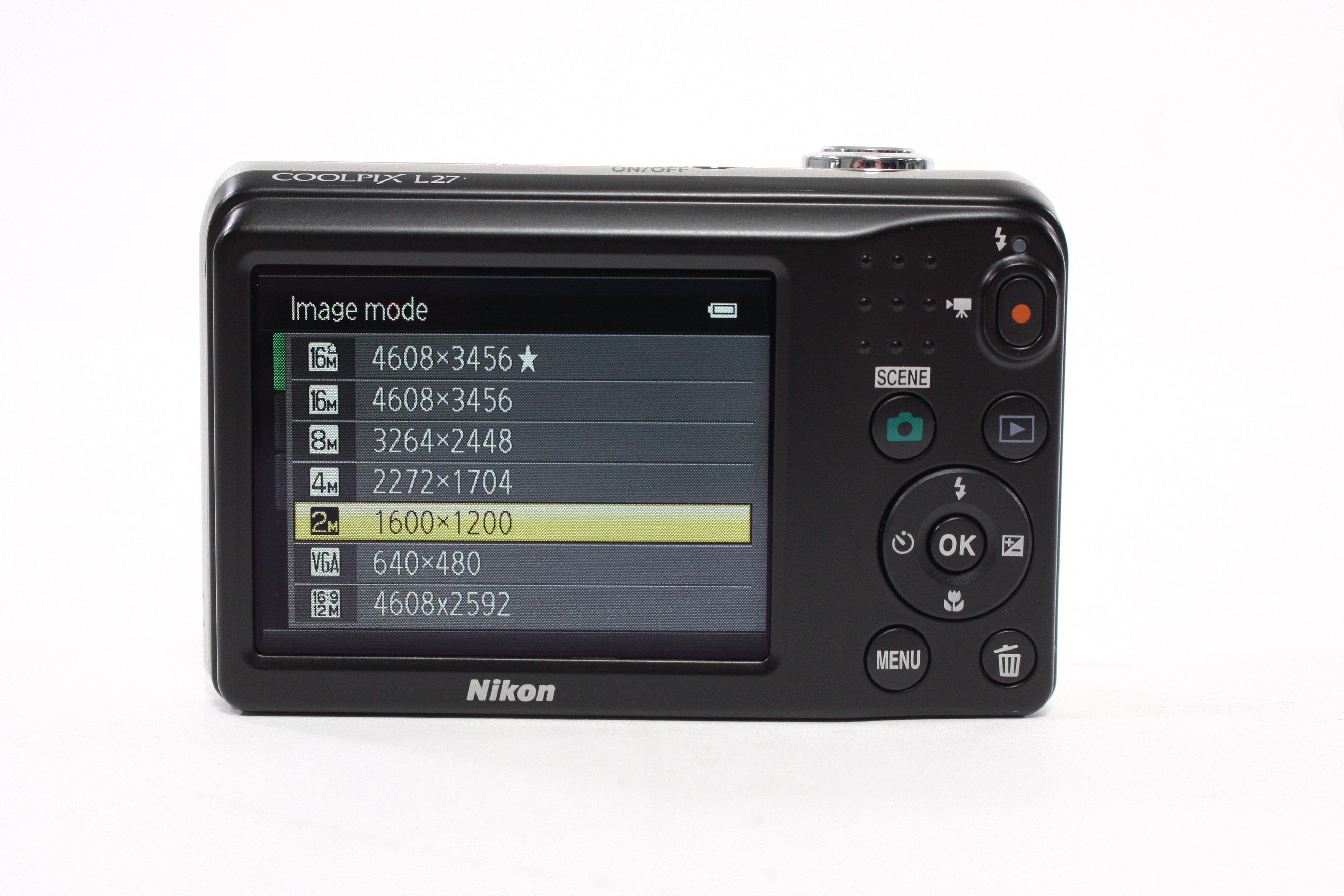 Nikon Coolpix L27 Digital Point-and-Shoot Camera 5x Zoom 16.1mp