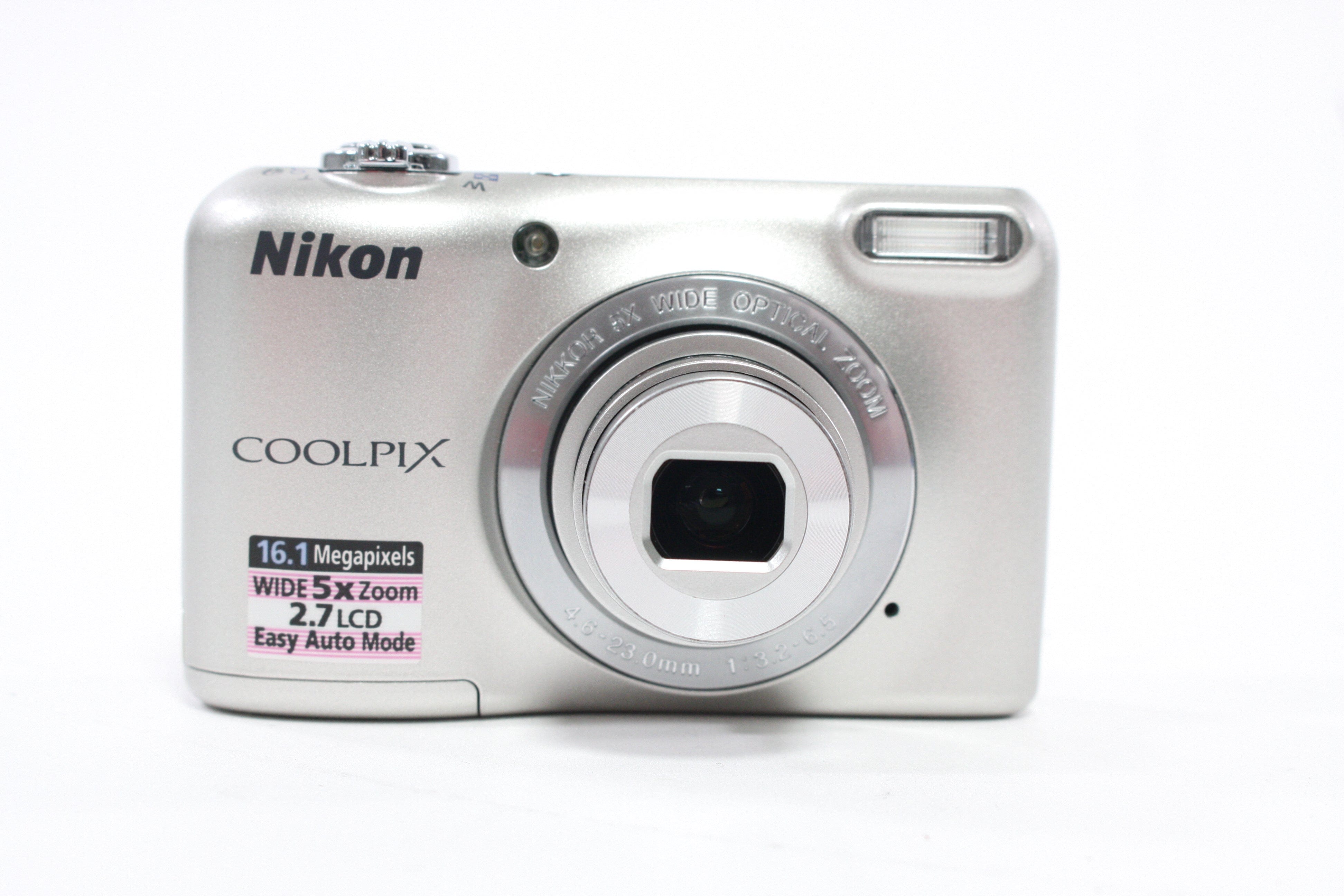 Nikon Coolpix L27 Digital Point-and-Shoot Camera 5x Zoom 16.1mp