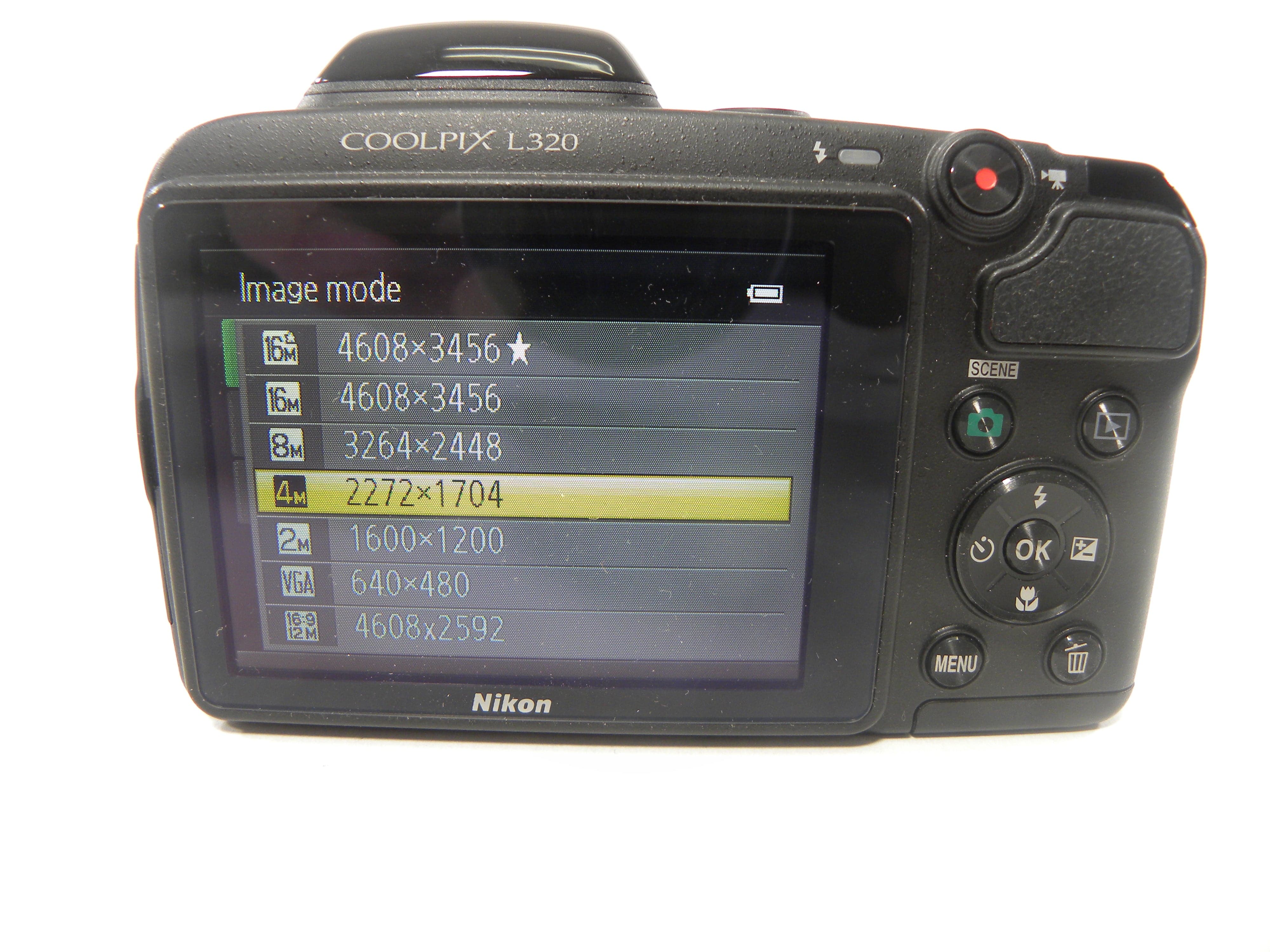 Nikon Coolpix L320 16.1mp Digital Camera