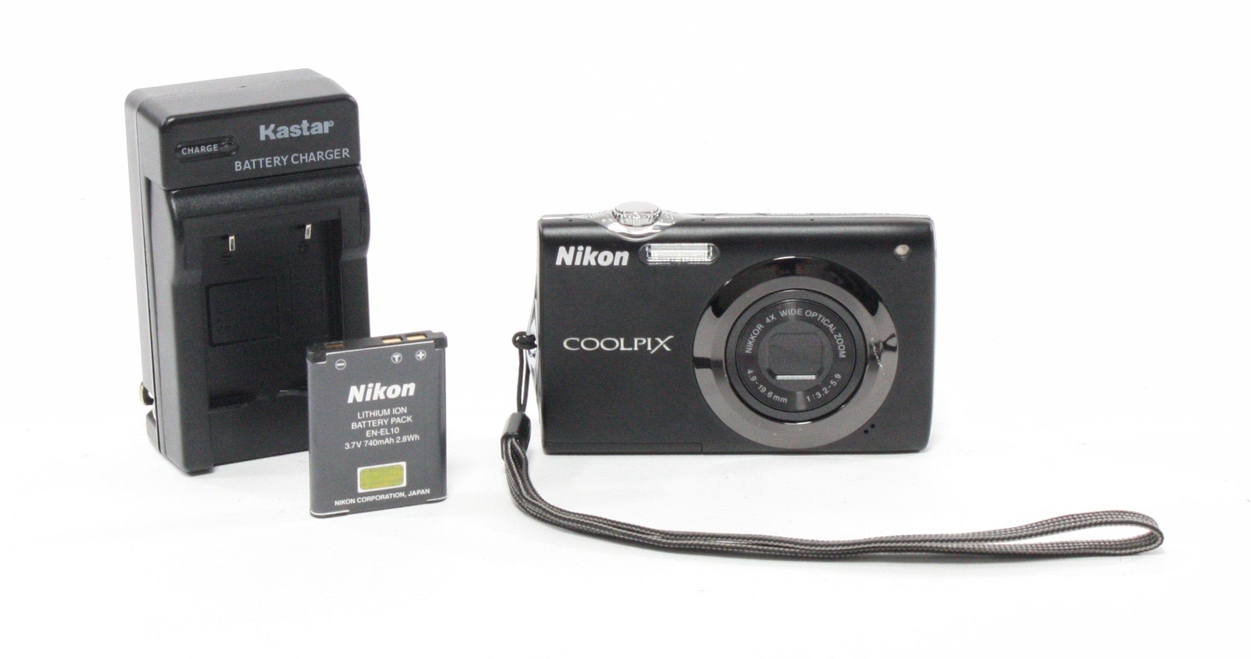Nikon CoolPix S3000 4x Zoom 12.0mp Digital Point-and-Shoot Camera (Black)