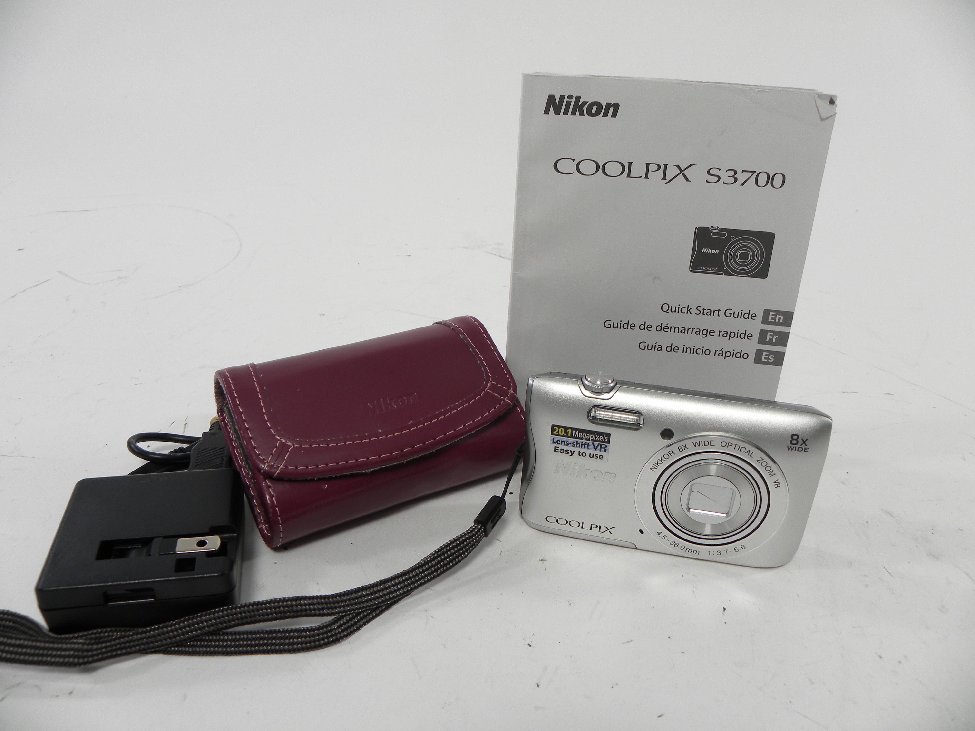 Nikon Coolpix S3700 20.1mp Digital camera