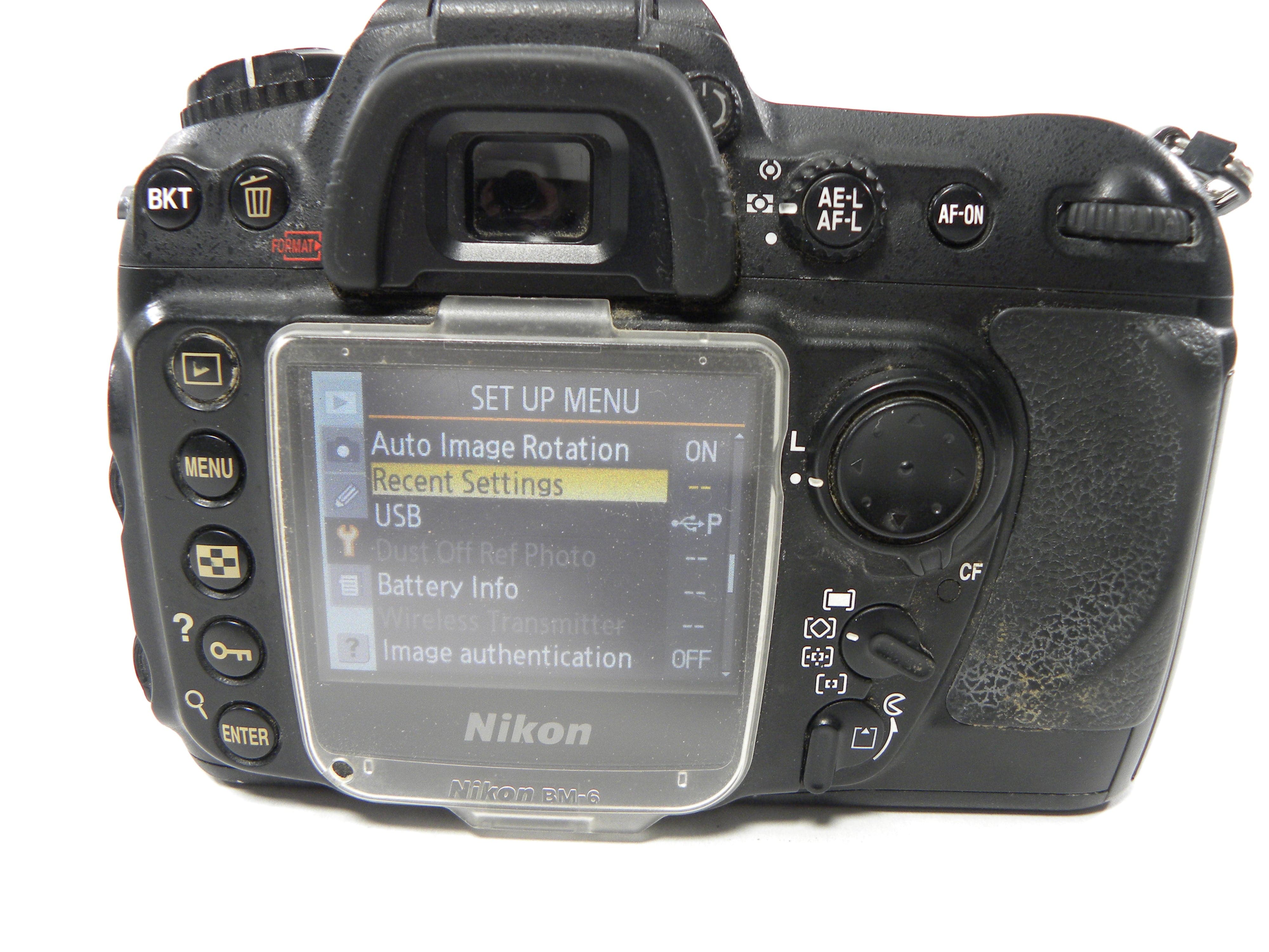 Nikon D200 10.2mp Digital SLR Body Only Shutter Ct. 49,828
