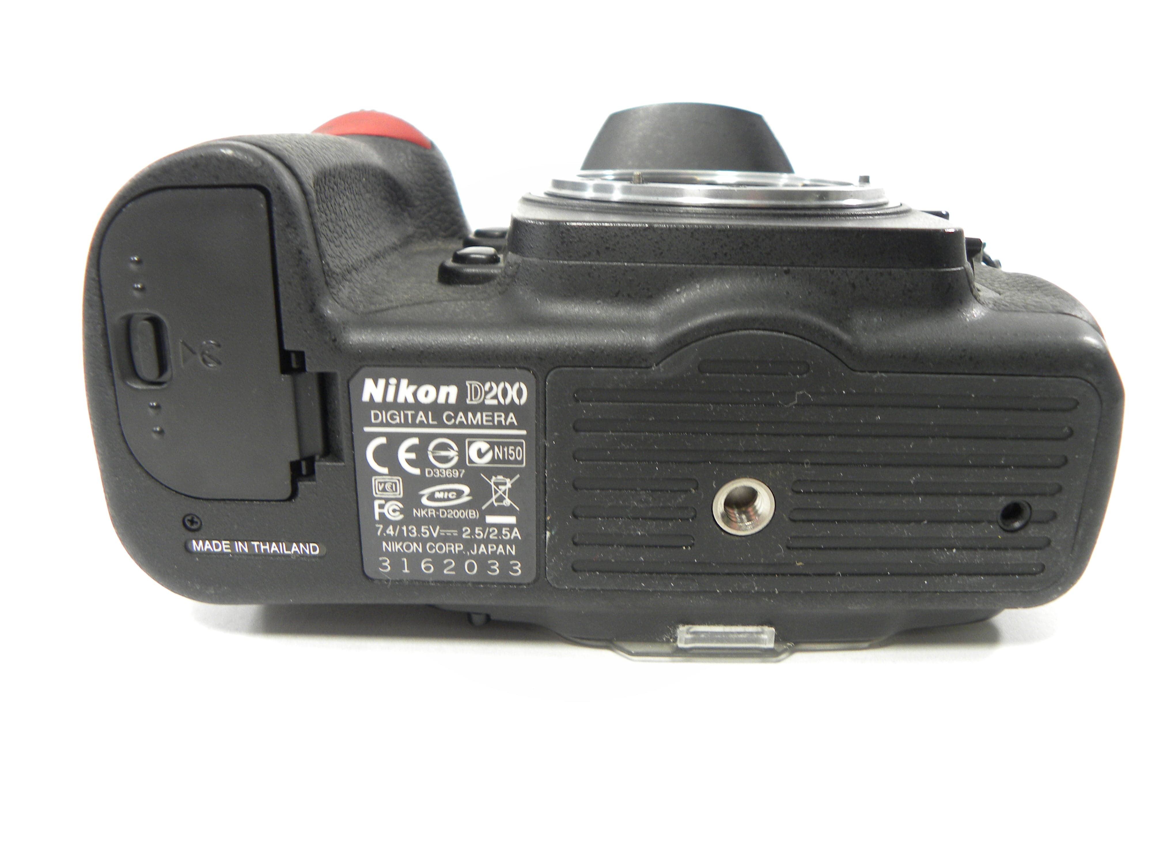 Nikon D200 10.2mp Digital SLR Body Only Shutter Ct. 49,828