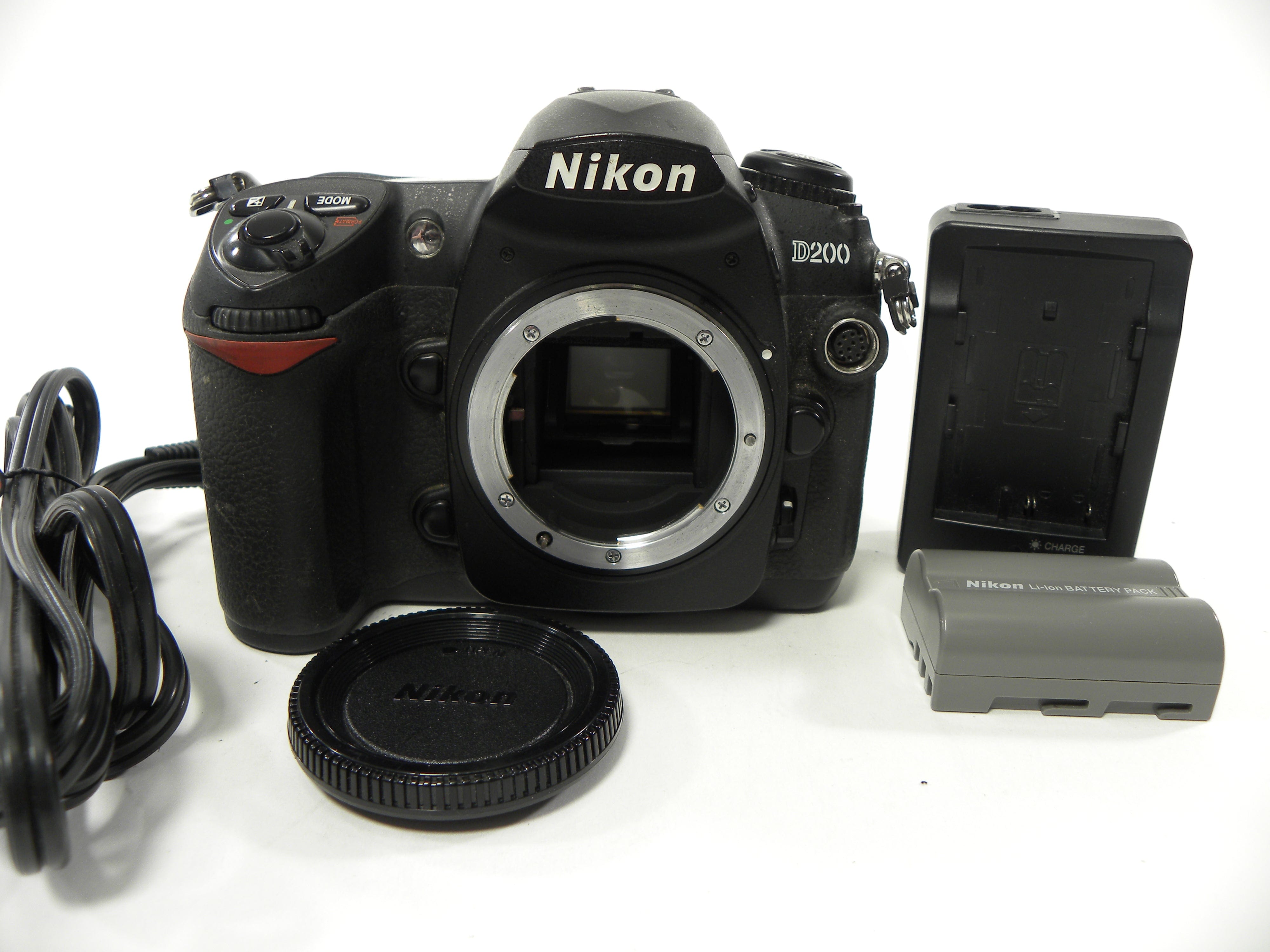 Nikon D200 10.2mp Digital SLR Body Only Shutter Ct. 49,828