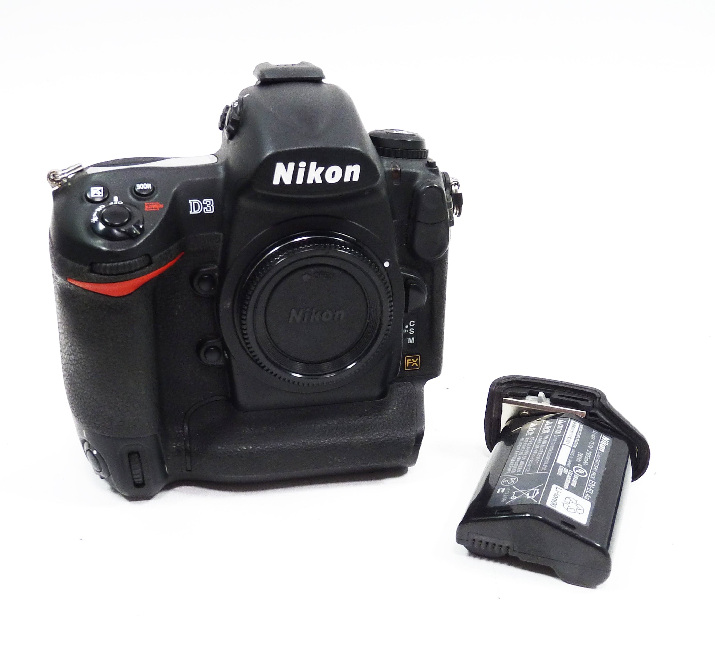 Nikon D3 DSLR Camera Body with a Shutter Count of 33,923