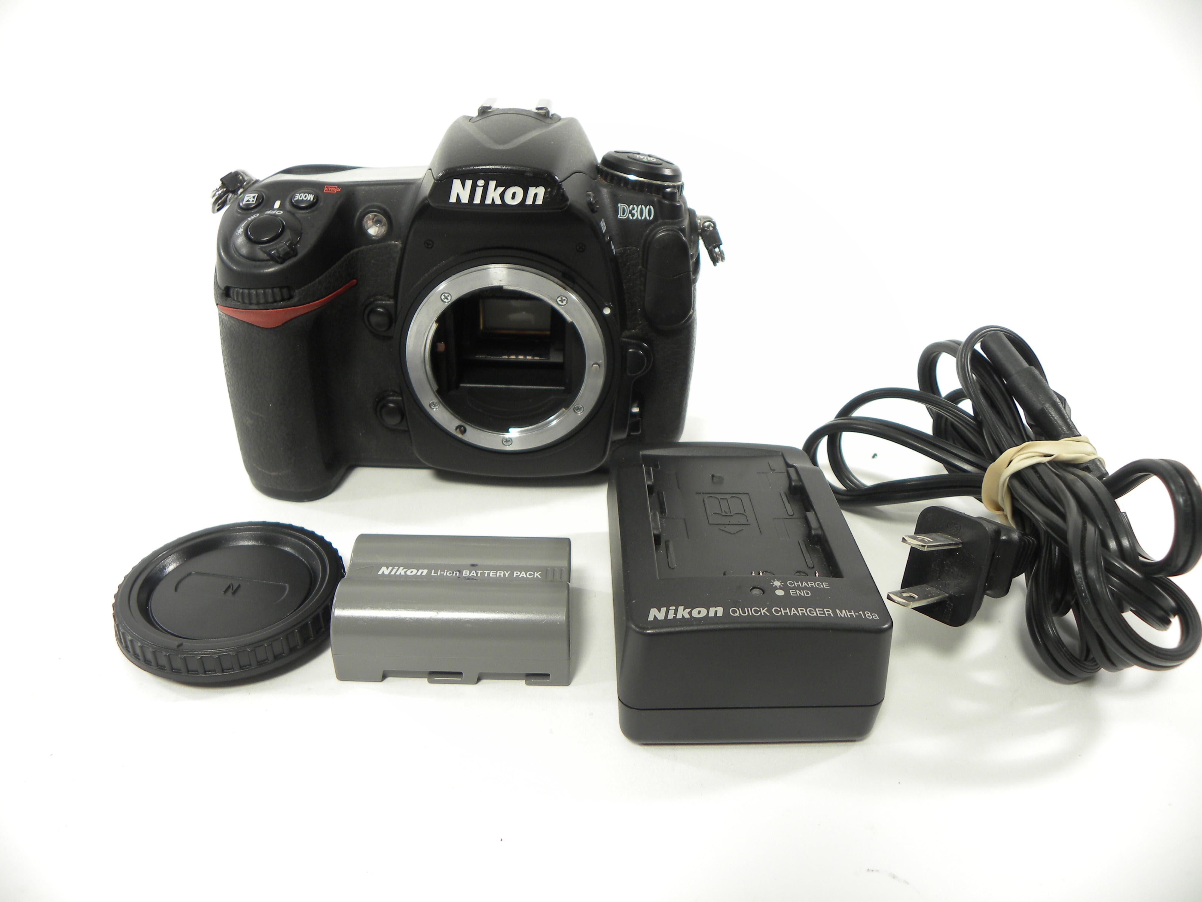 Nikon D300 12.3mp Digital SLR Body Only Shutter Ct. 85,104