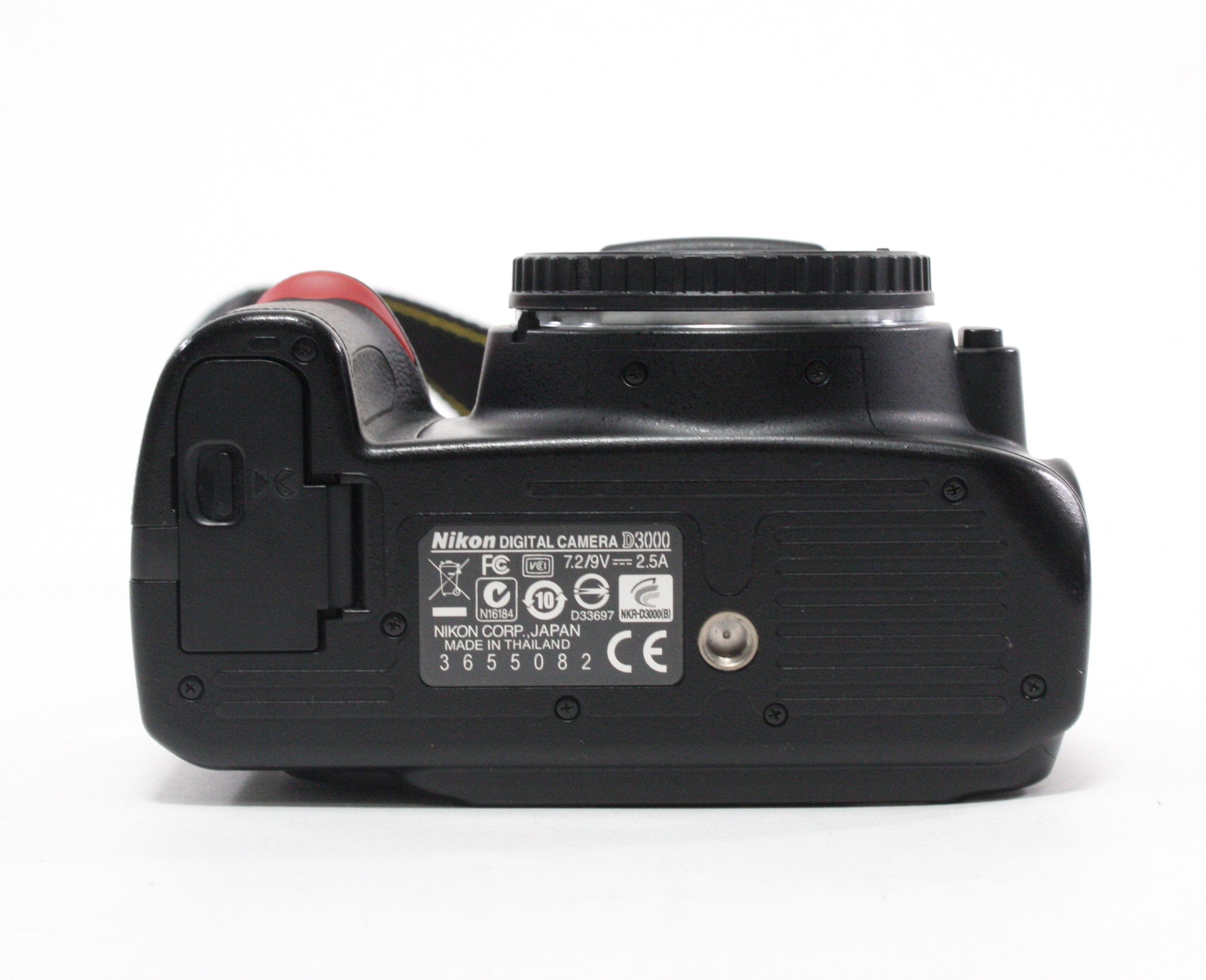 Nikon D3000 DSLR Camera with Shutter Count 6,569. Body Only.