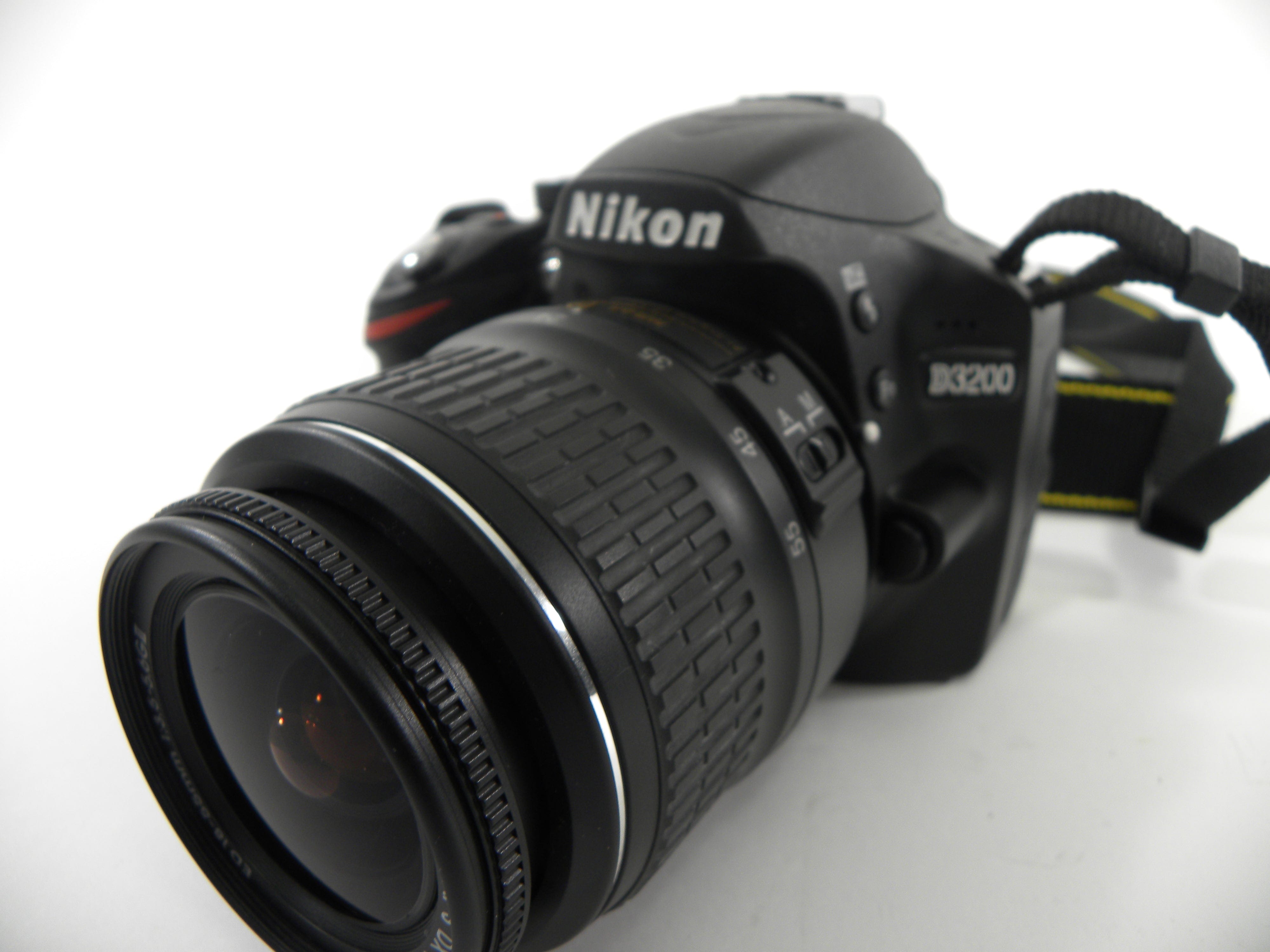 Nikon D3200 Digital SLR w/AF-S Nikkor DX ED 18-55 f3.5-5.6G II