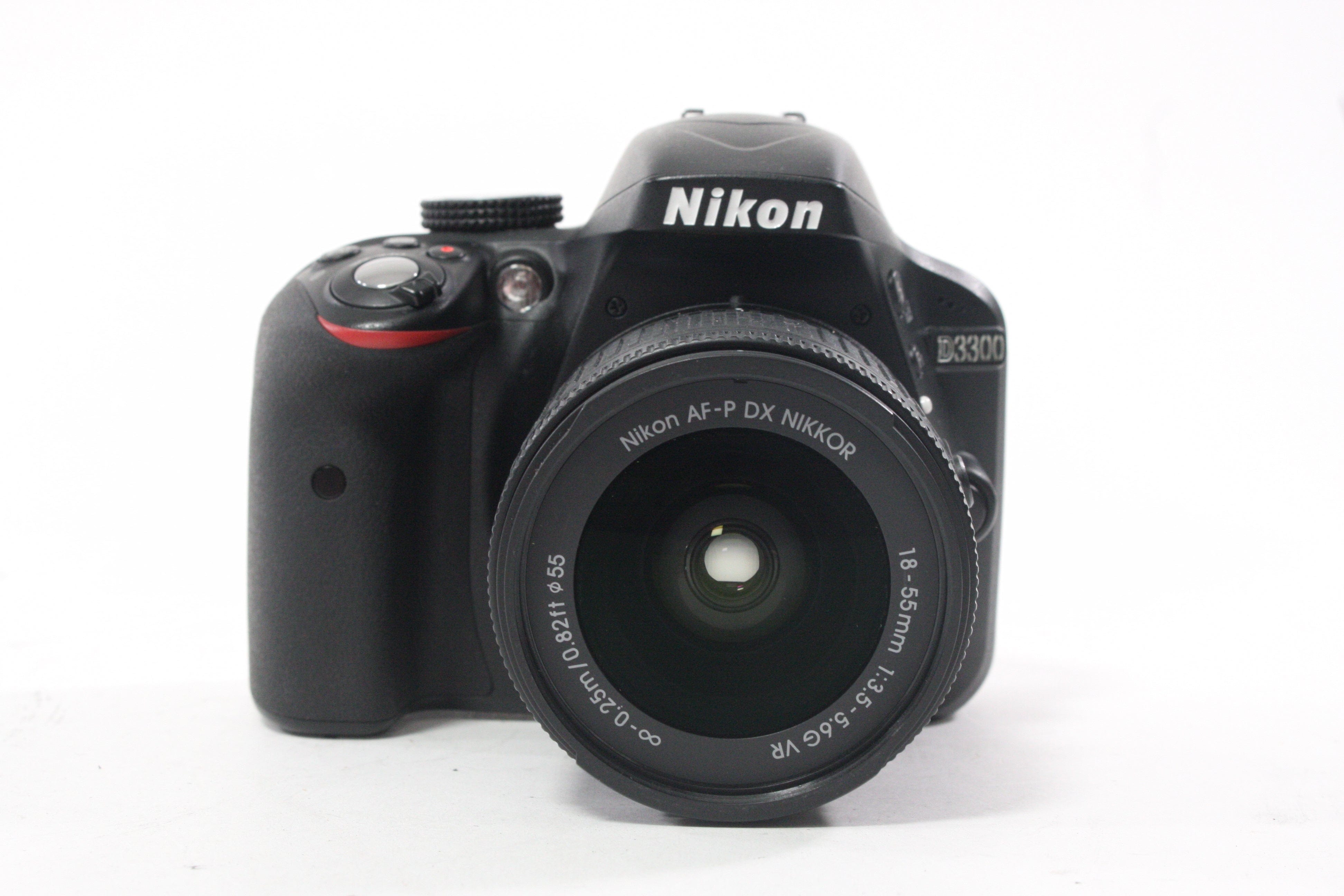 Nikon D3300 DSLR Camera with 18-55mm f/3.5-5.6 G VR AF-P DX Lens SC#2,531