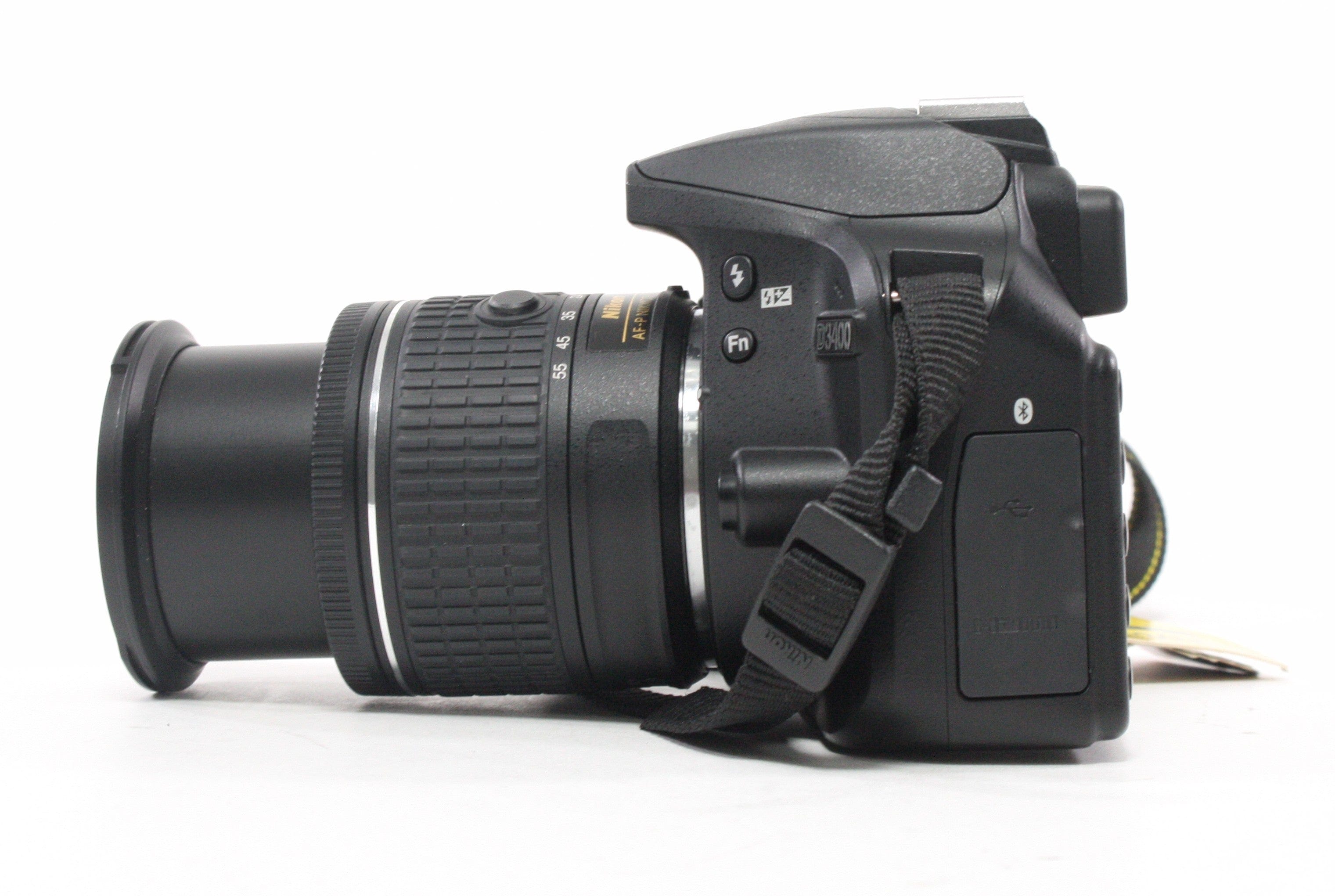 Nikon D3400 with 18-55mm f/3.5-5.6 G lens