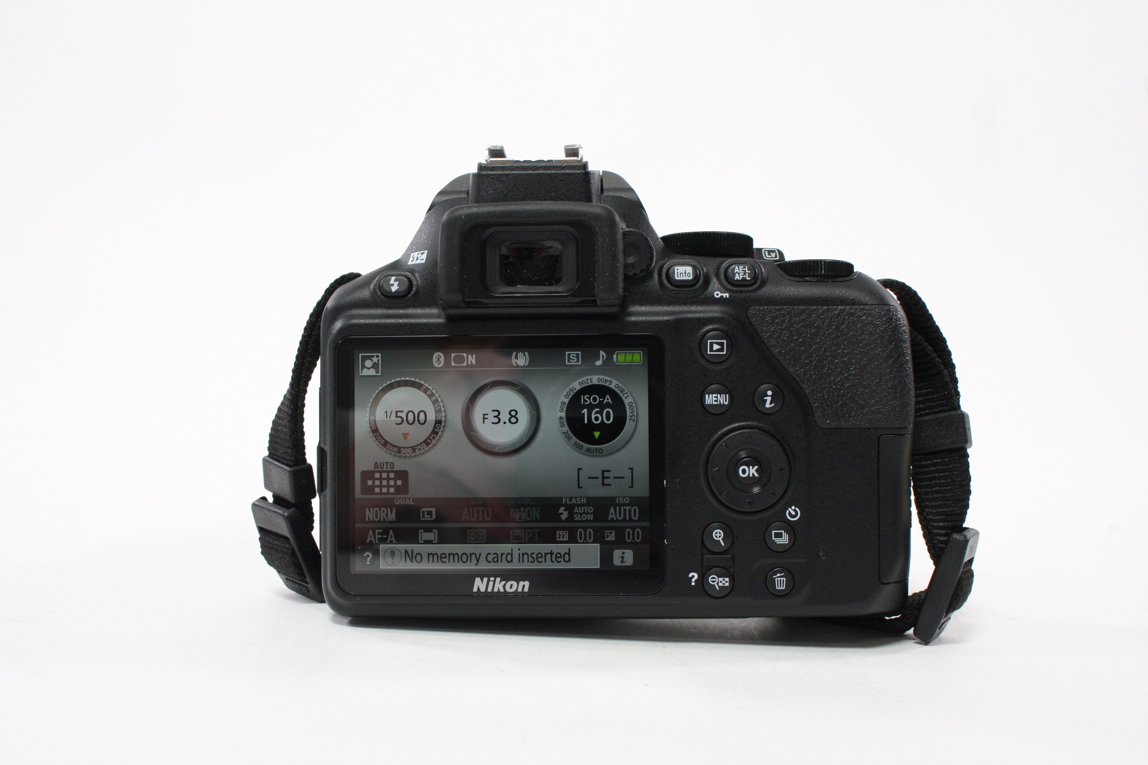 Nikon D3500 DSLR Camera with 18-55mm f/3.5-5.6G VR Lens Shutter Count 1,273