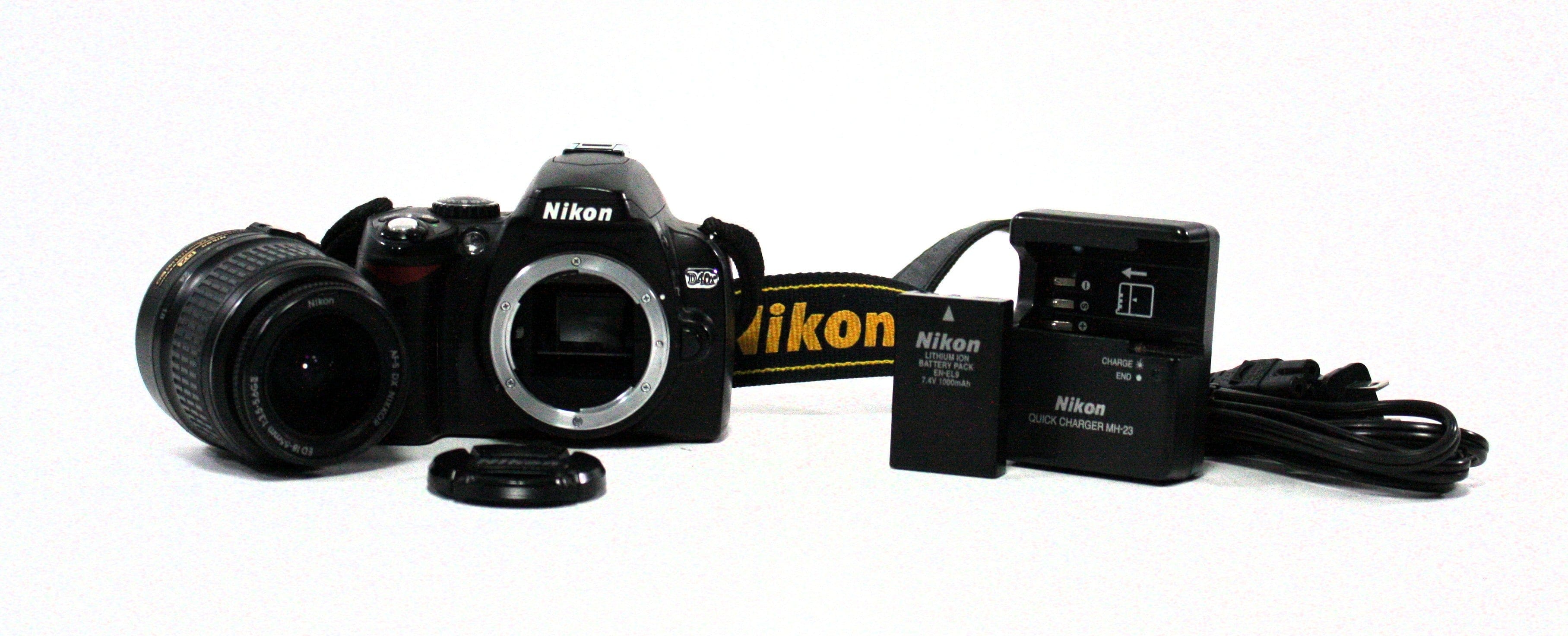 Nikon D40X with 18-55mm f/3.5-5.6G II Lens with Shutter Count 6,273