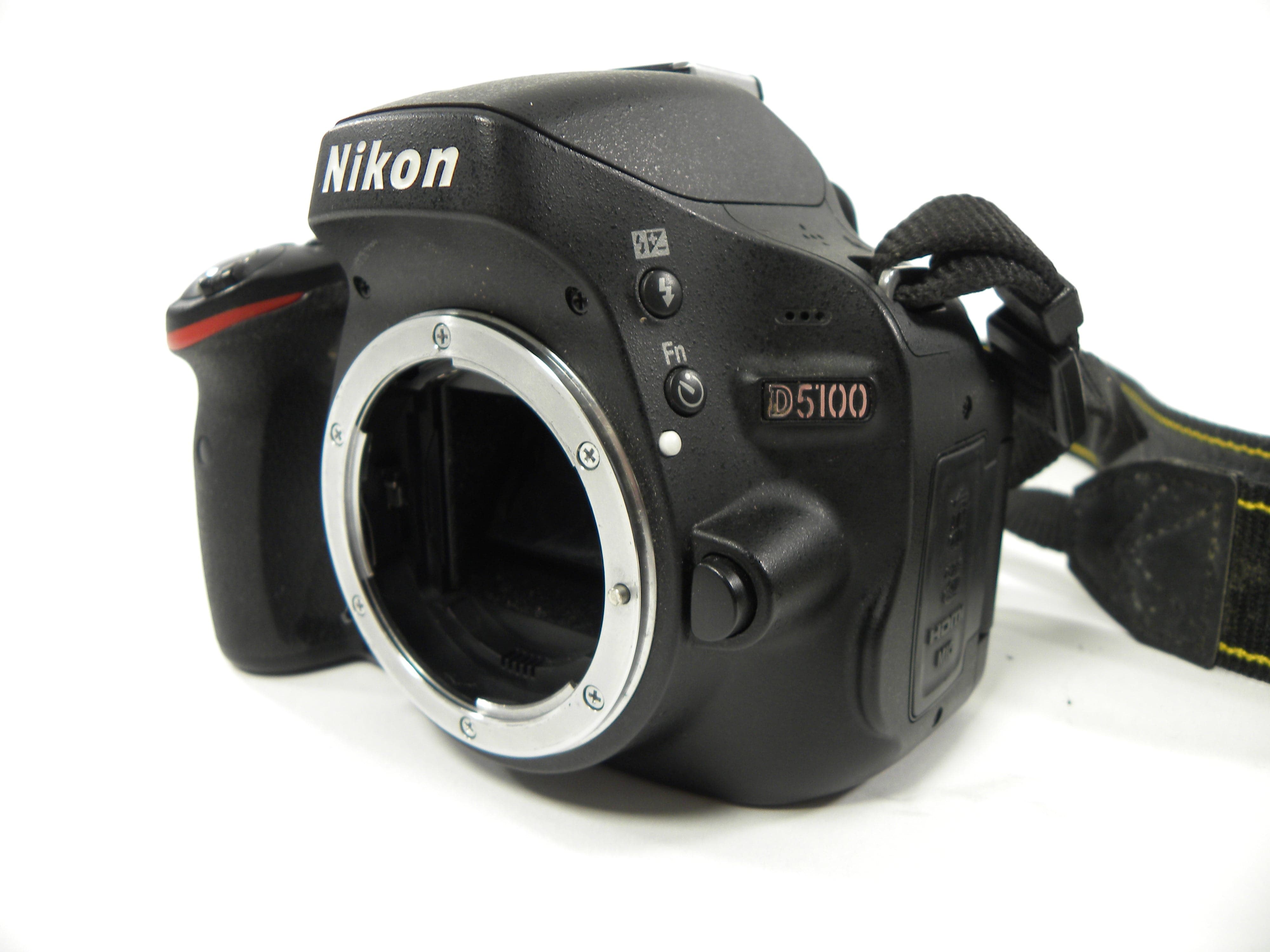 Nikon D5100 16.2mp Digital SLR Body Only Shutter Ct. 8,391