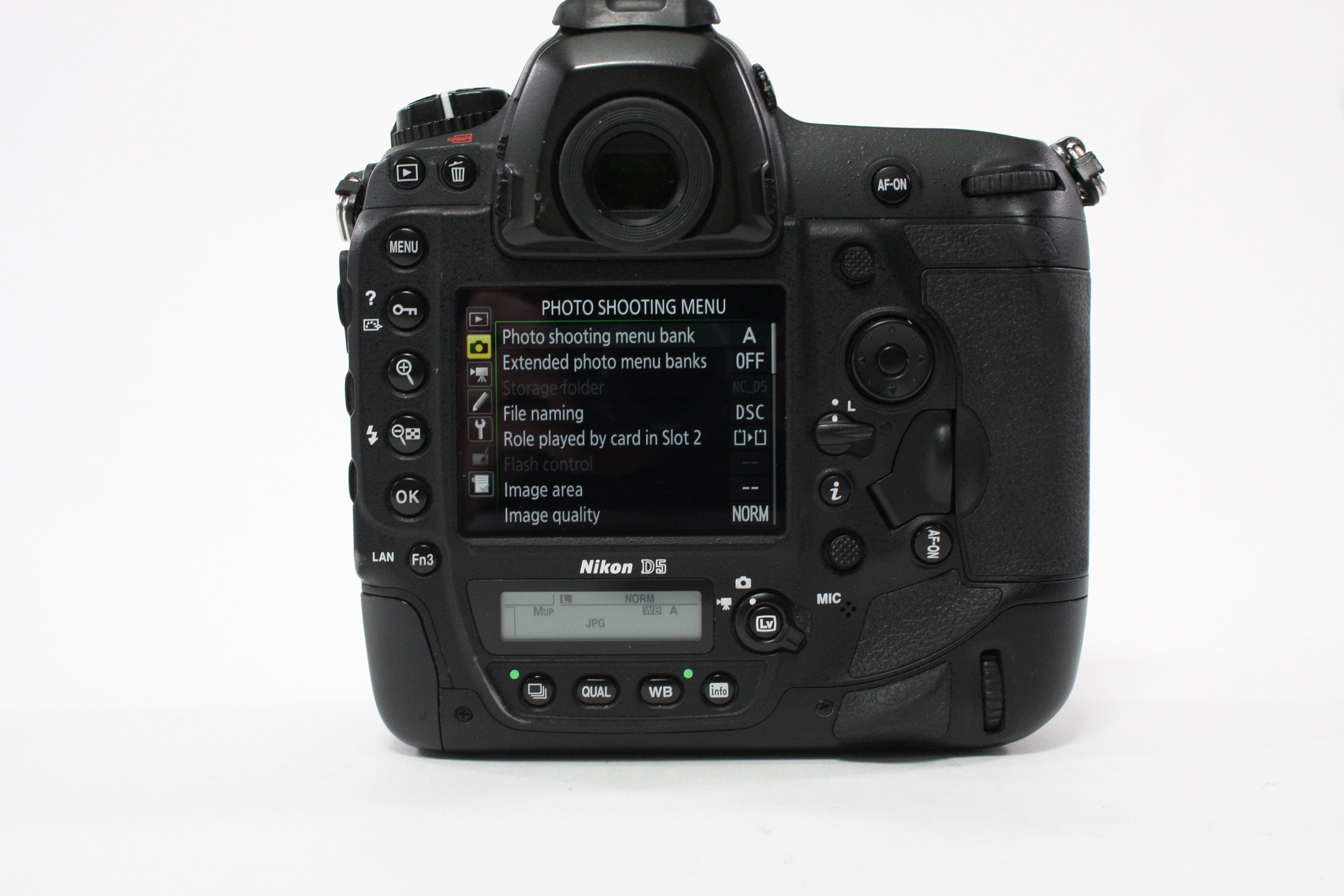 Nikon D5a Digital SLR Camera body with Shutter Count approx 61,500