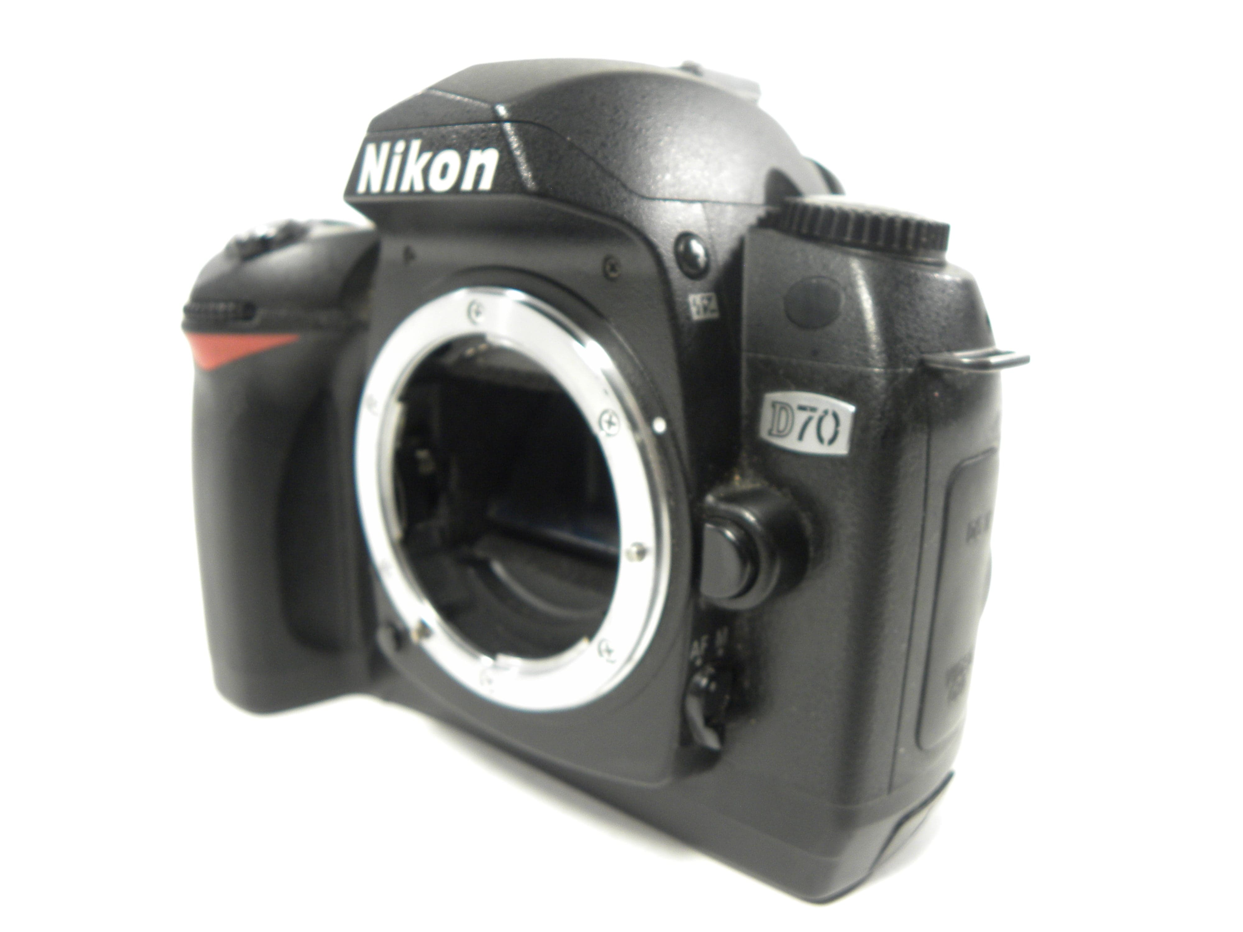 Nikon D70 6.1mp Digital SLR Body Only Shutter Ct. 26,589 AS IS