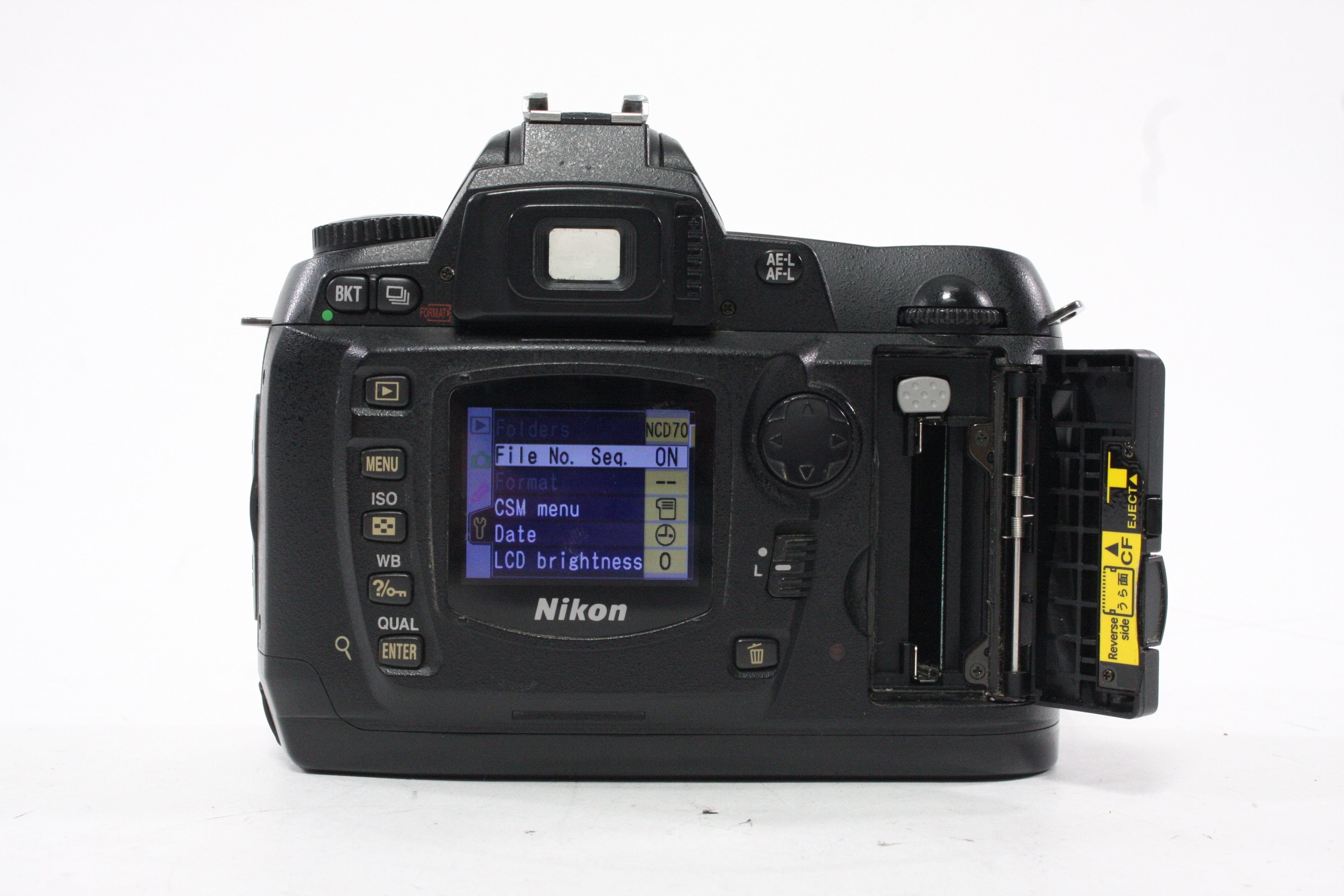 Nikon D70 DSLR Camera Body with Shutter Count 11,544