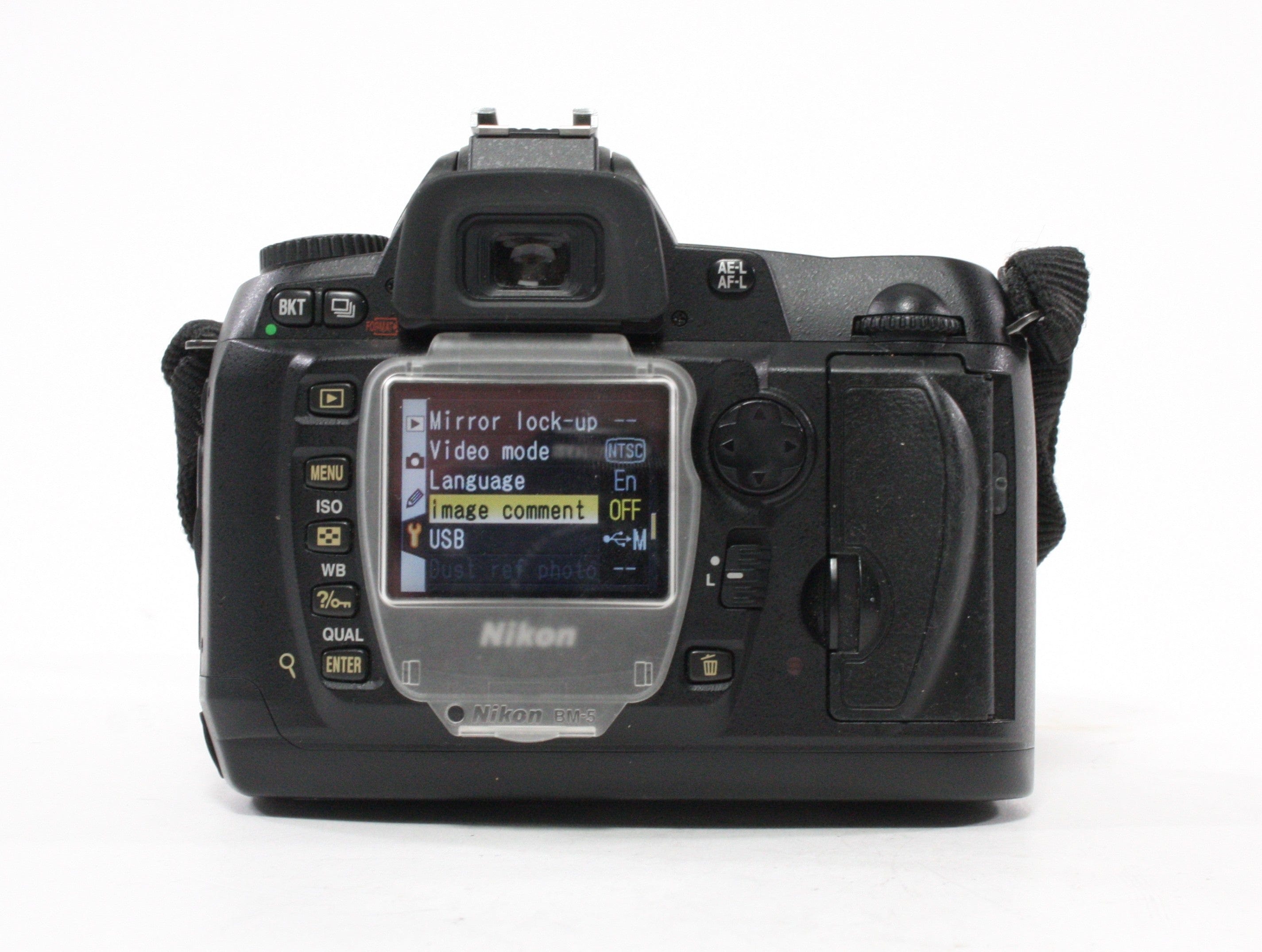 Nikon D70s DSLR with Nikon 18-70mm /3.5-4.6 OED Lens with Shutter Count 2,020