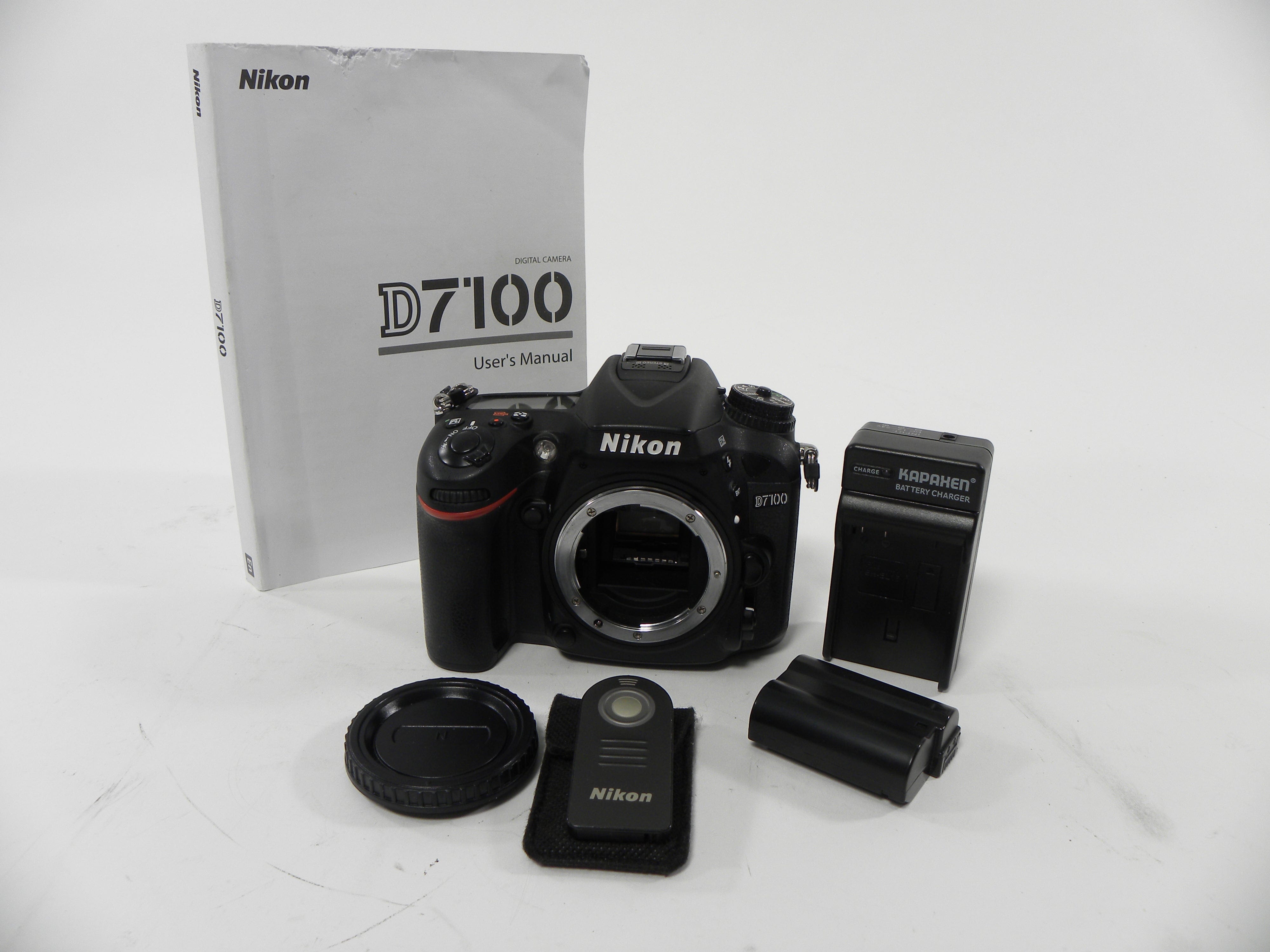 Nikon D7100 24.1mp Digital SLR Body Only Shutter Ct. 7,869