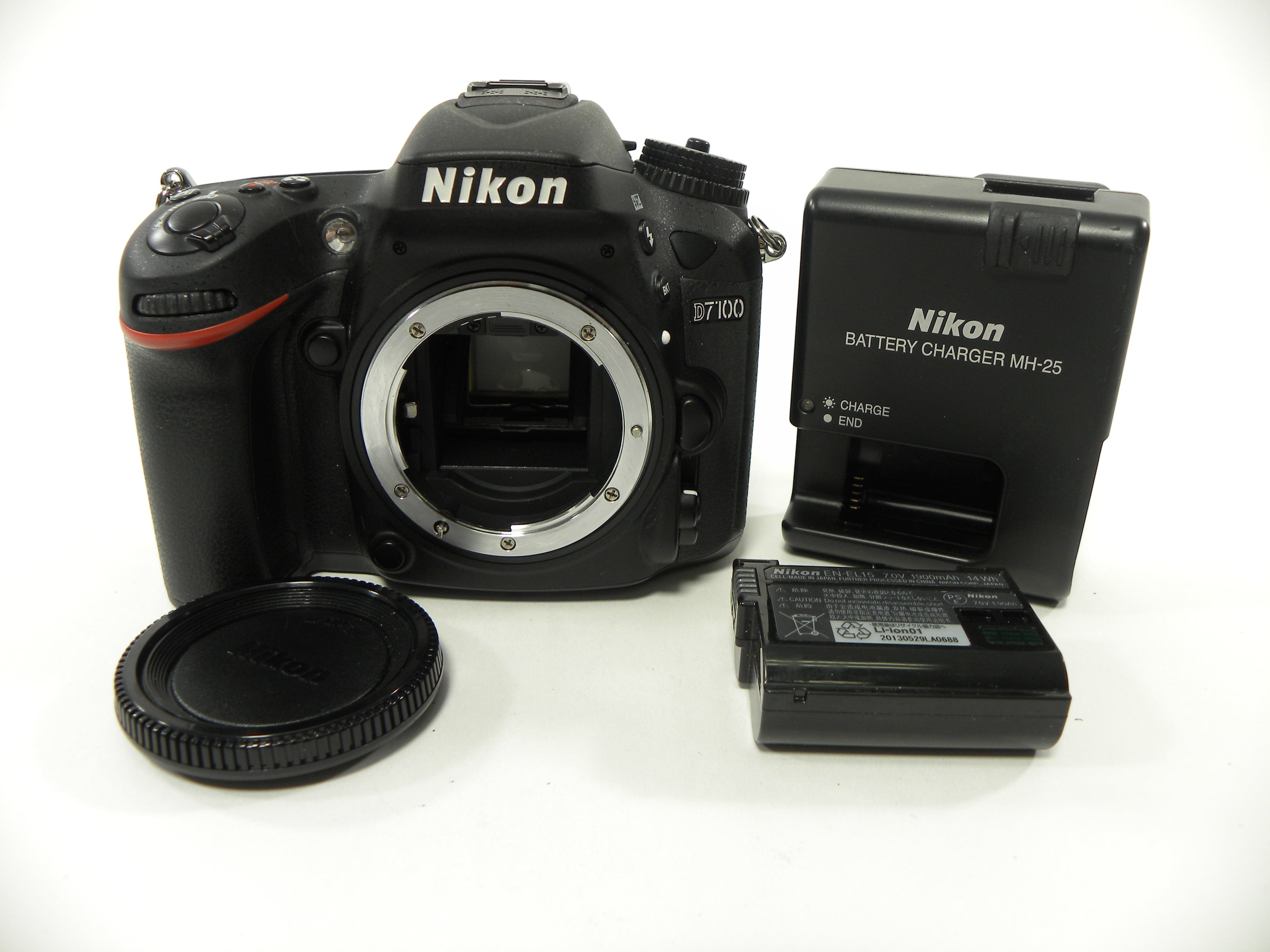 Nikon D7100 24mp Digital SLR Camera Body Only Shutter Ct. 4,170