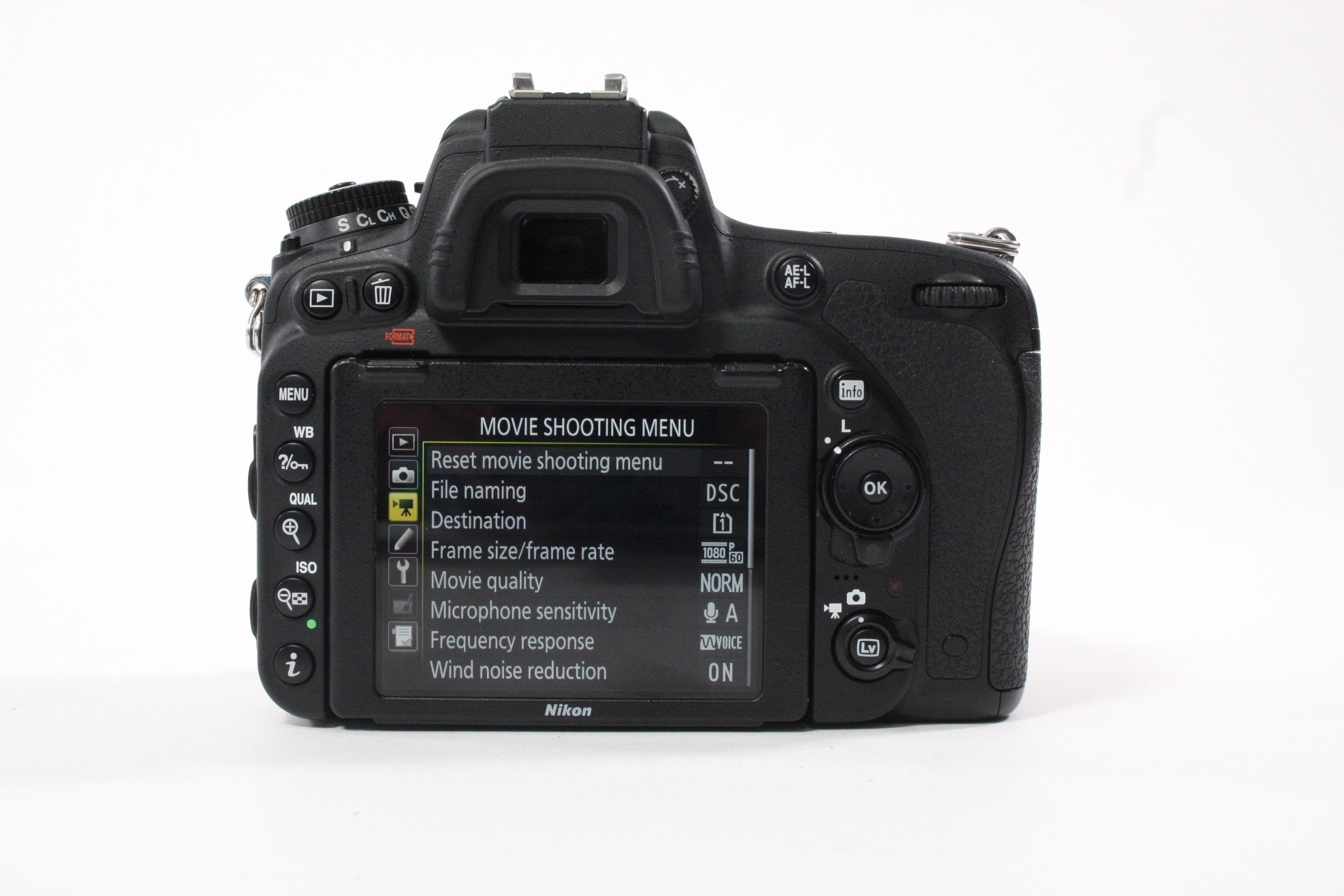 Nikon D750 Digital SLR Camera with Shutter Count 5,140