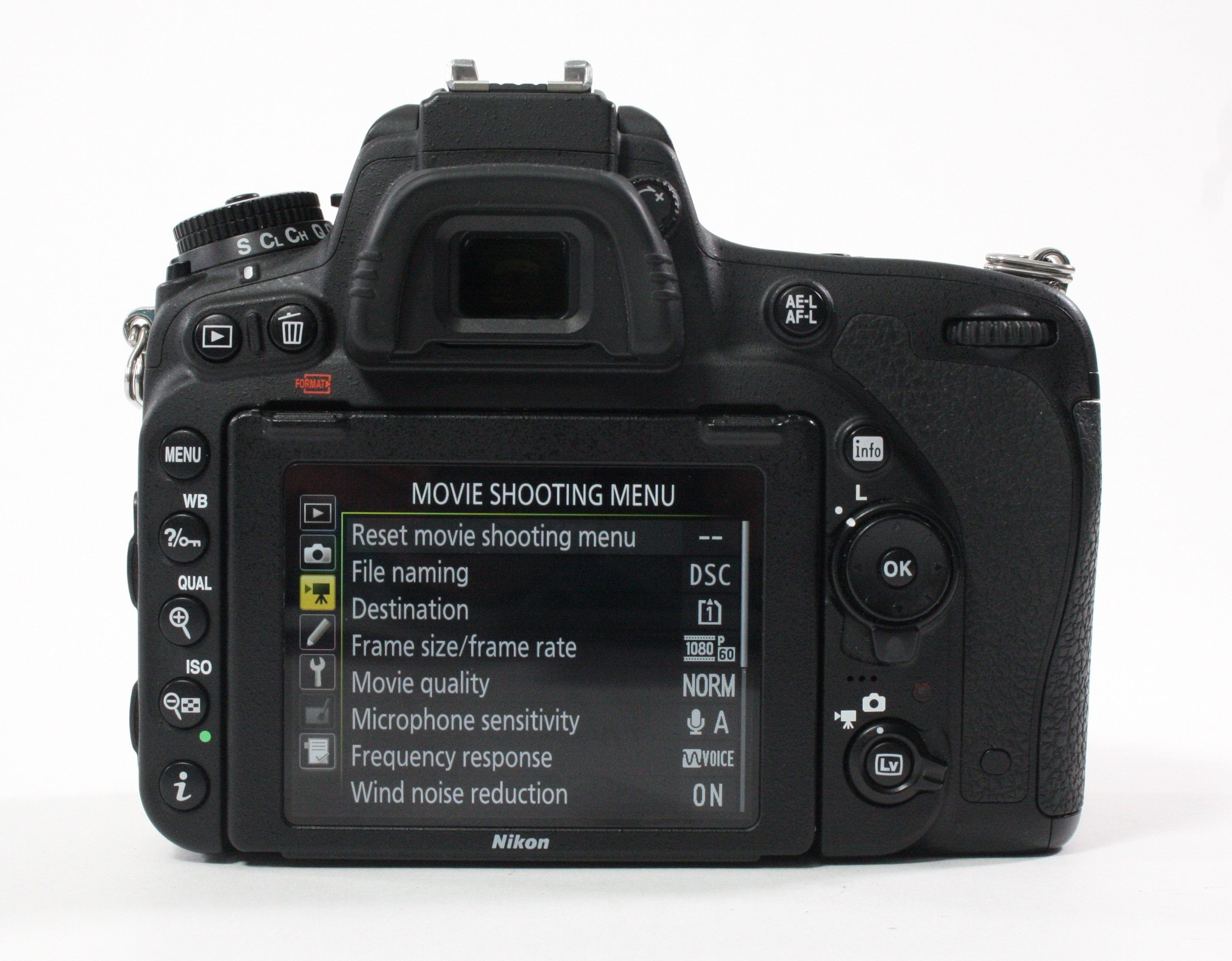 Nikon D750 Digital SLR Camera with Shutter Count 5,140