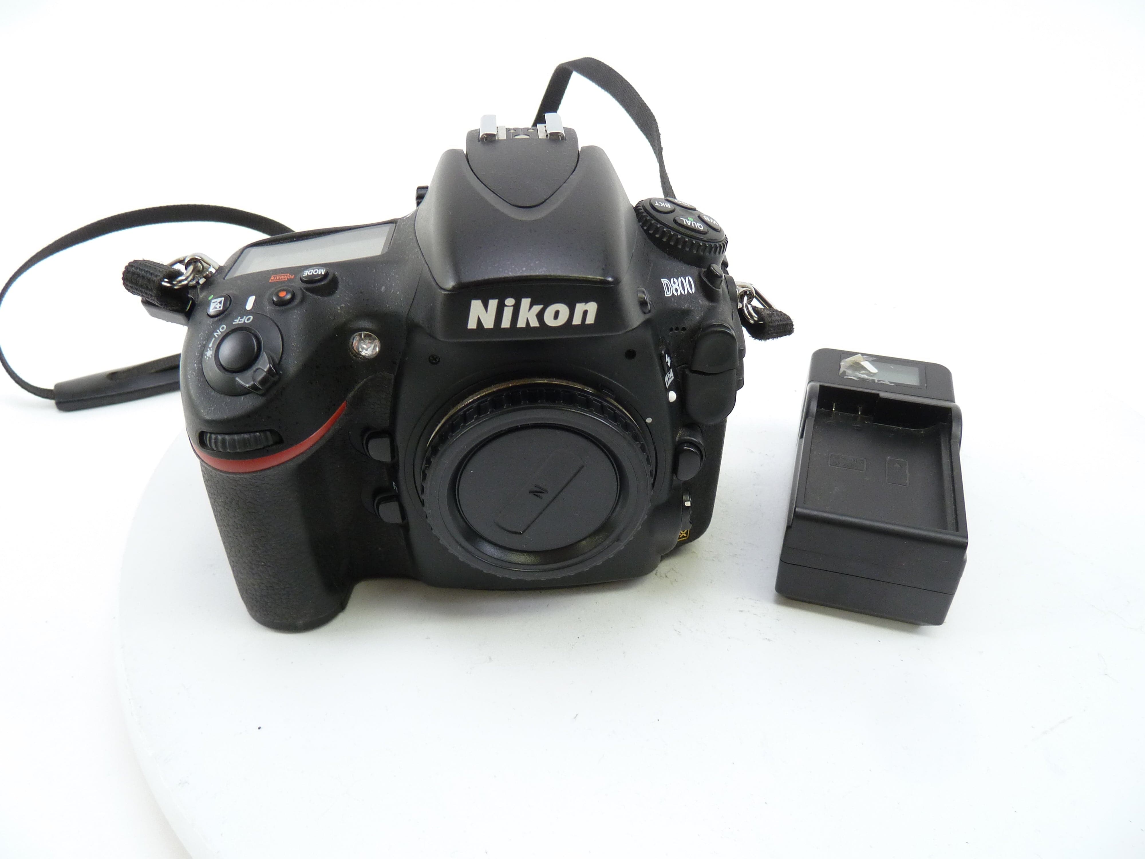 Nikon D800 Camera Body with Shutter Count of 55,616