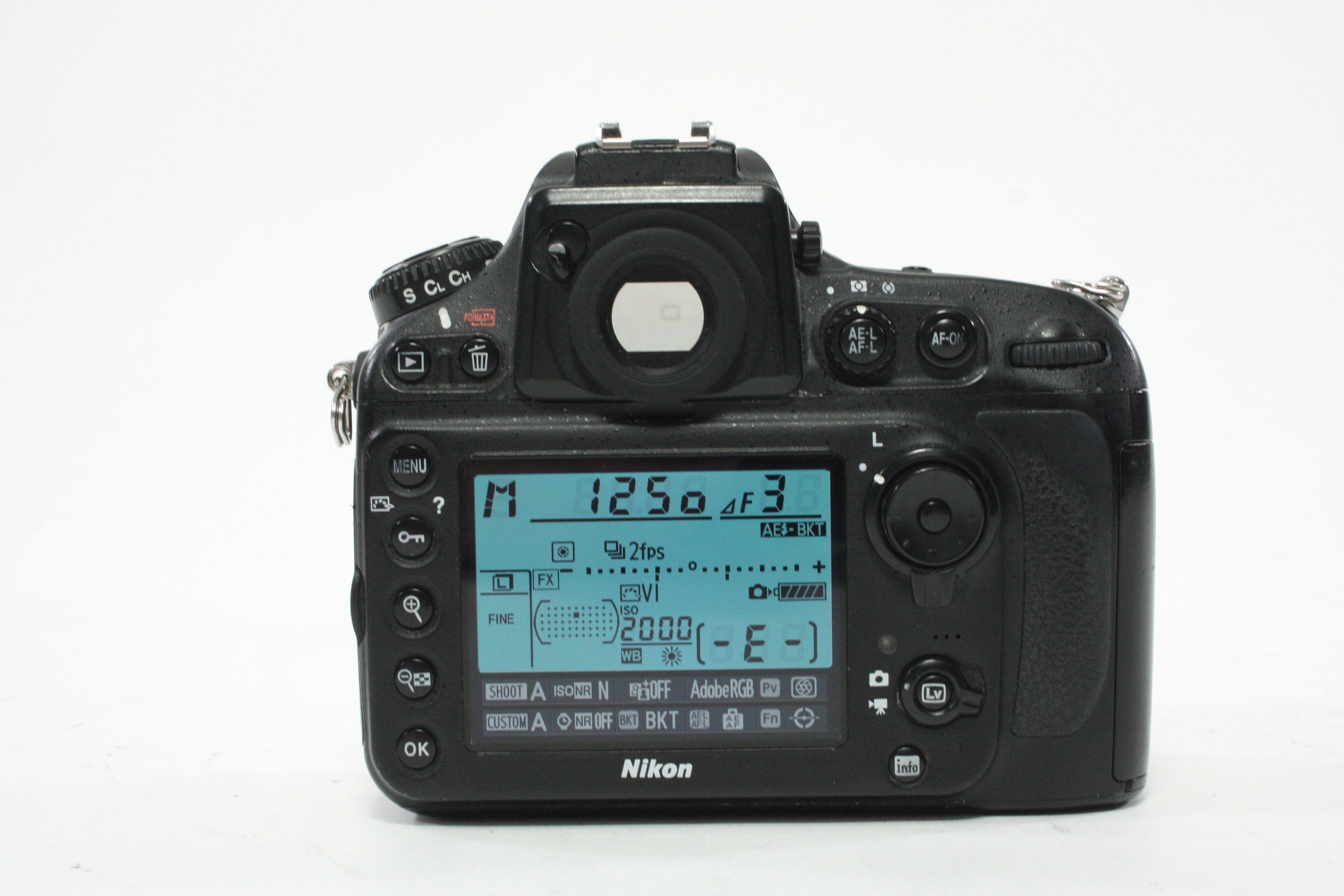 Nikon D800 DSLR Camera Body with Shutter Count 207,749