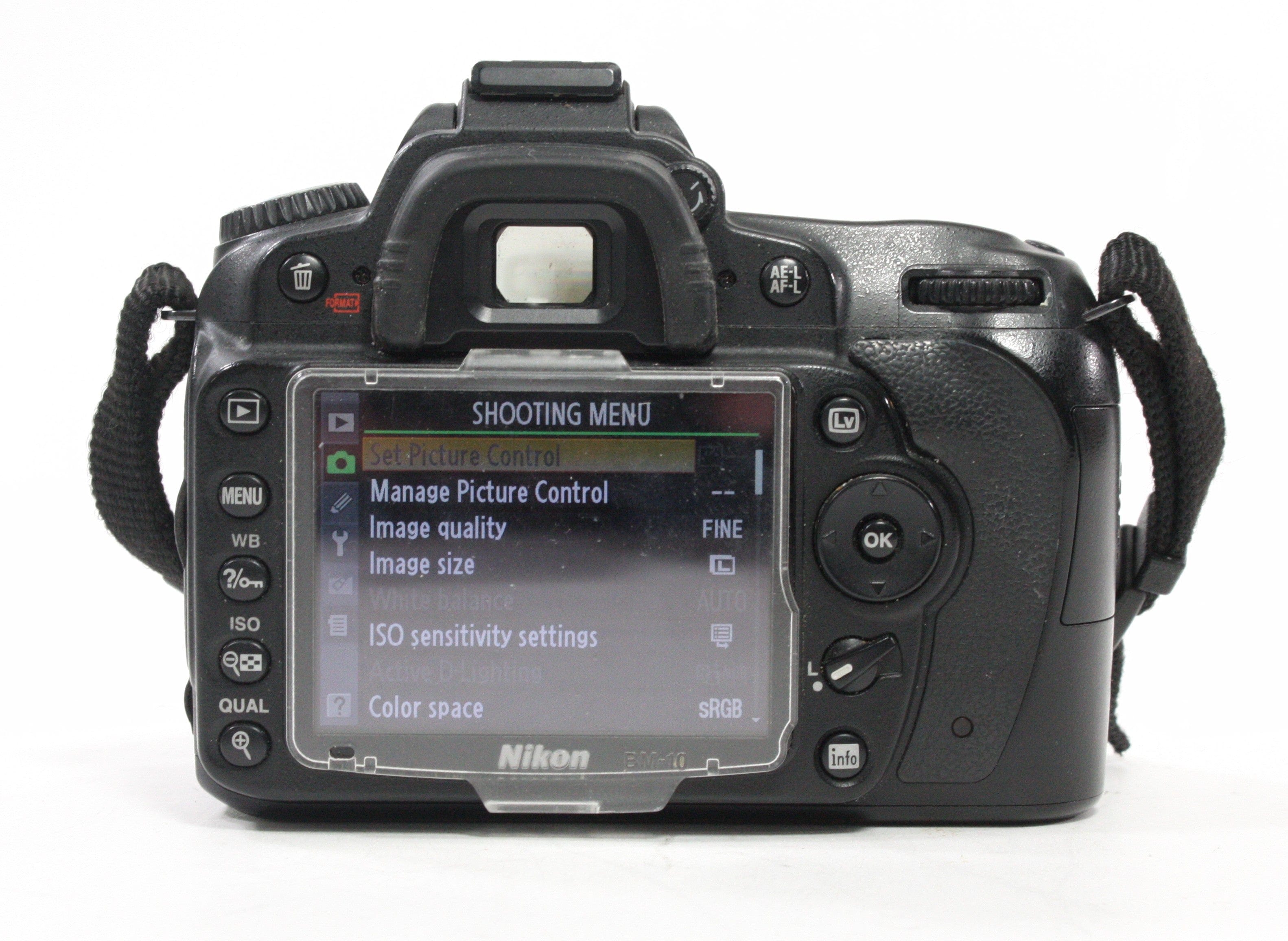 Nikon D90 Digital SLR Camera Body with Shutter Count 5,114