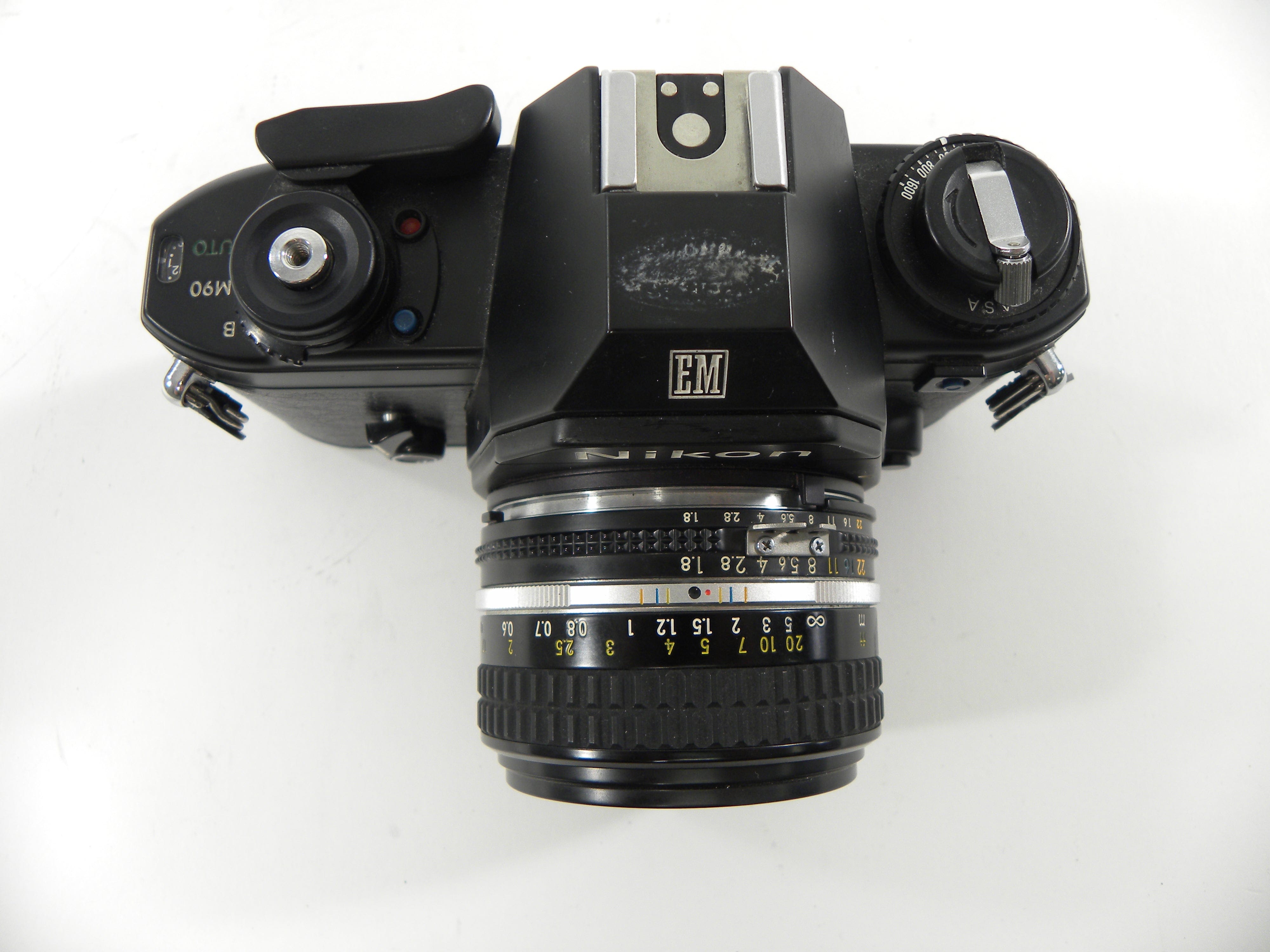 Nikon EM 35mm SLR w/50mm f1.8