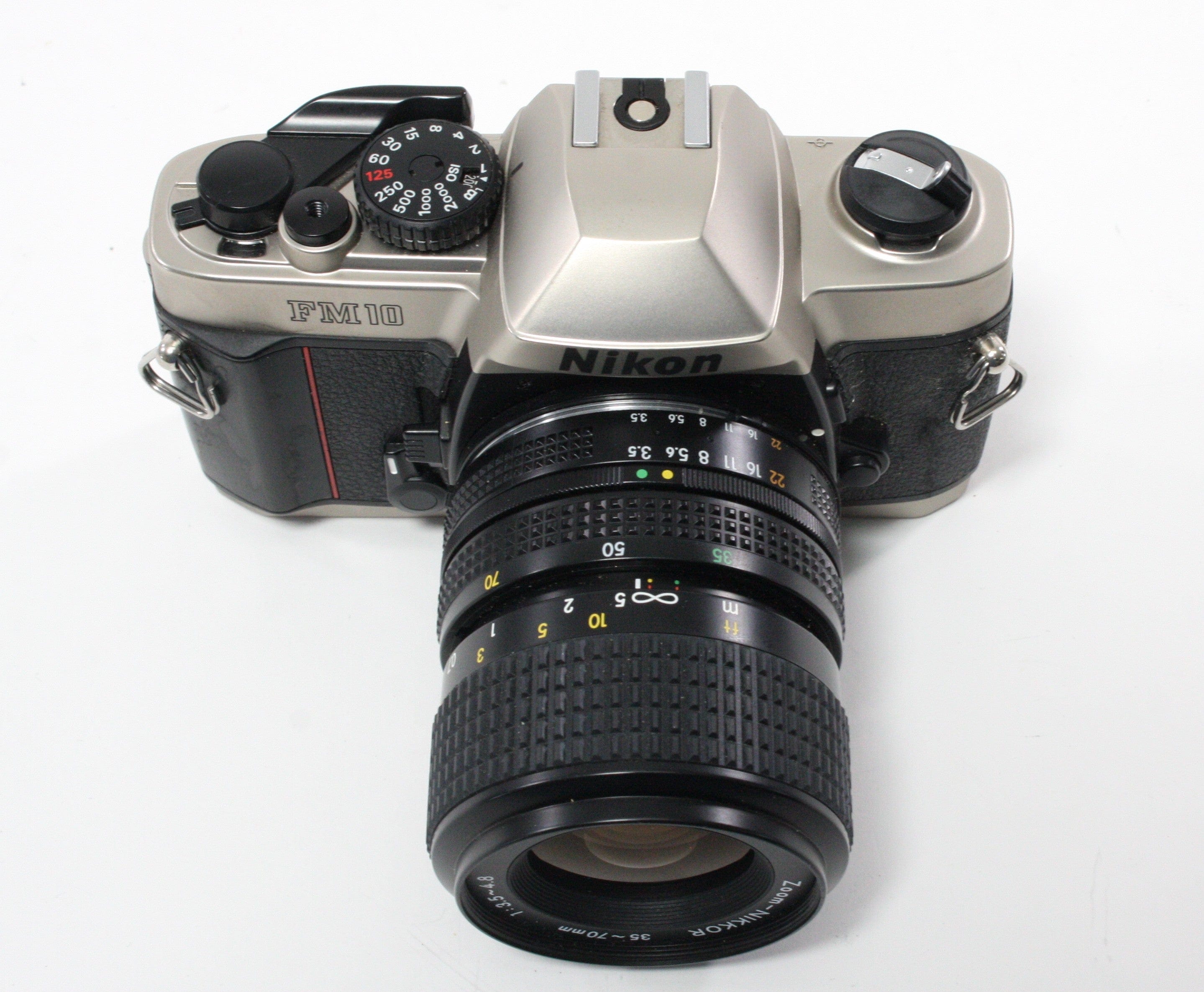 Nikon FM10 with 35-70mm