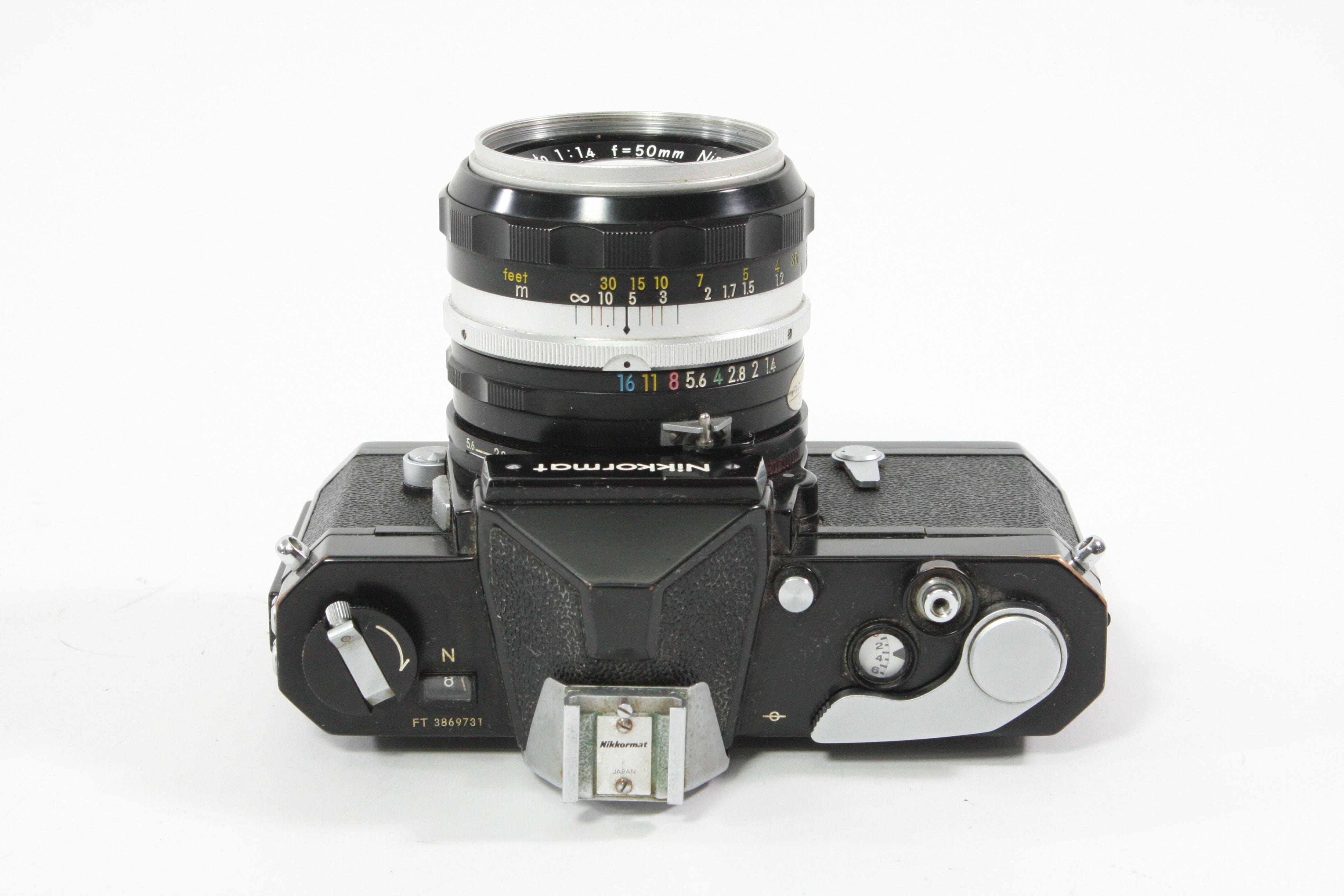 Nikon Nikkormat FT Black w/Nikkor-S 50mm F1.4 Non-AI