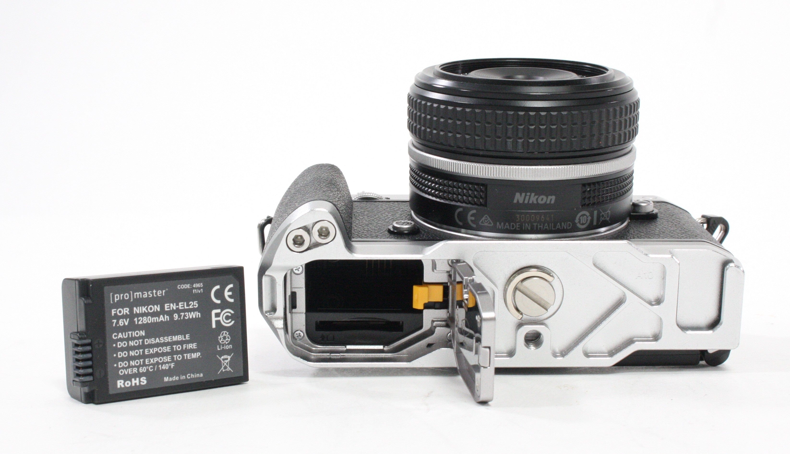 Nikon Z fc Mirrorless Digital Camera with Nikon 28mm f/2.8 SE Lens and Shutter Count 432