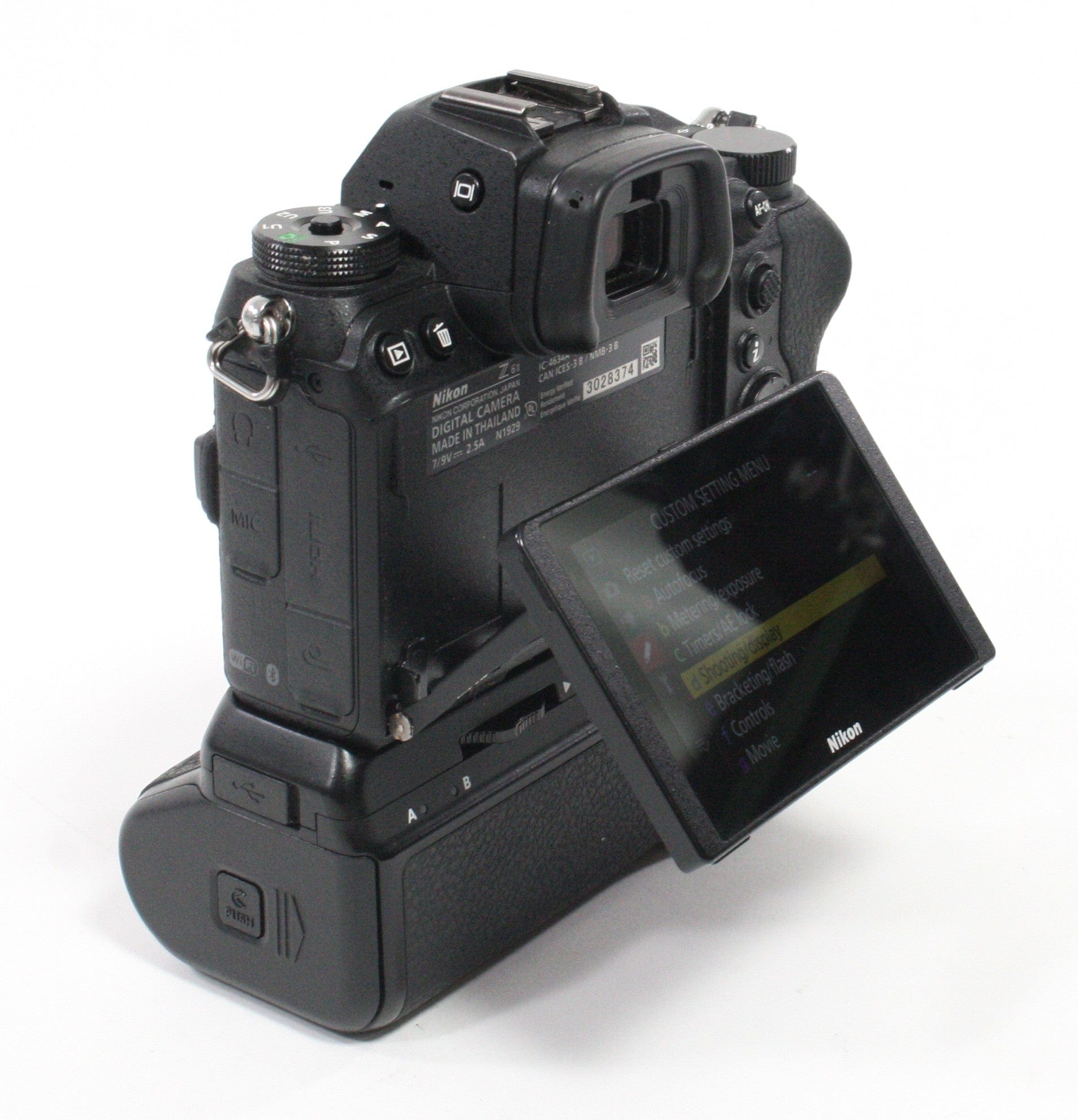 Nikon Z6 II Digital Camera with MB-N11 battery grip with Shutter Count 46,379