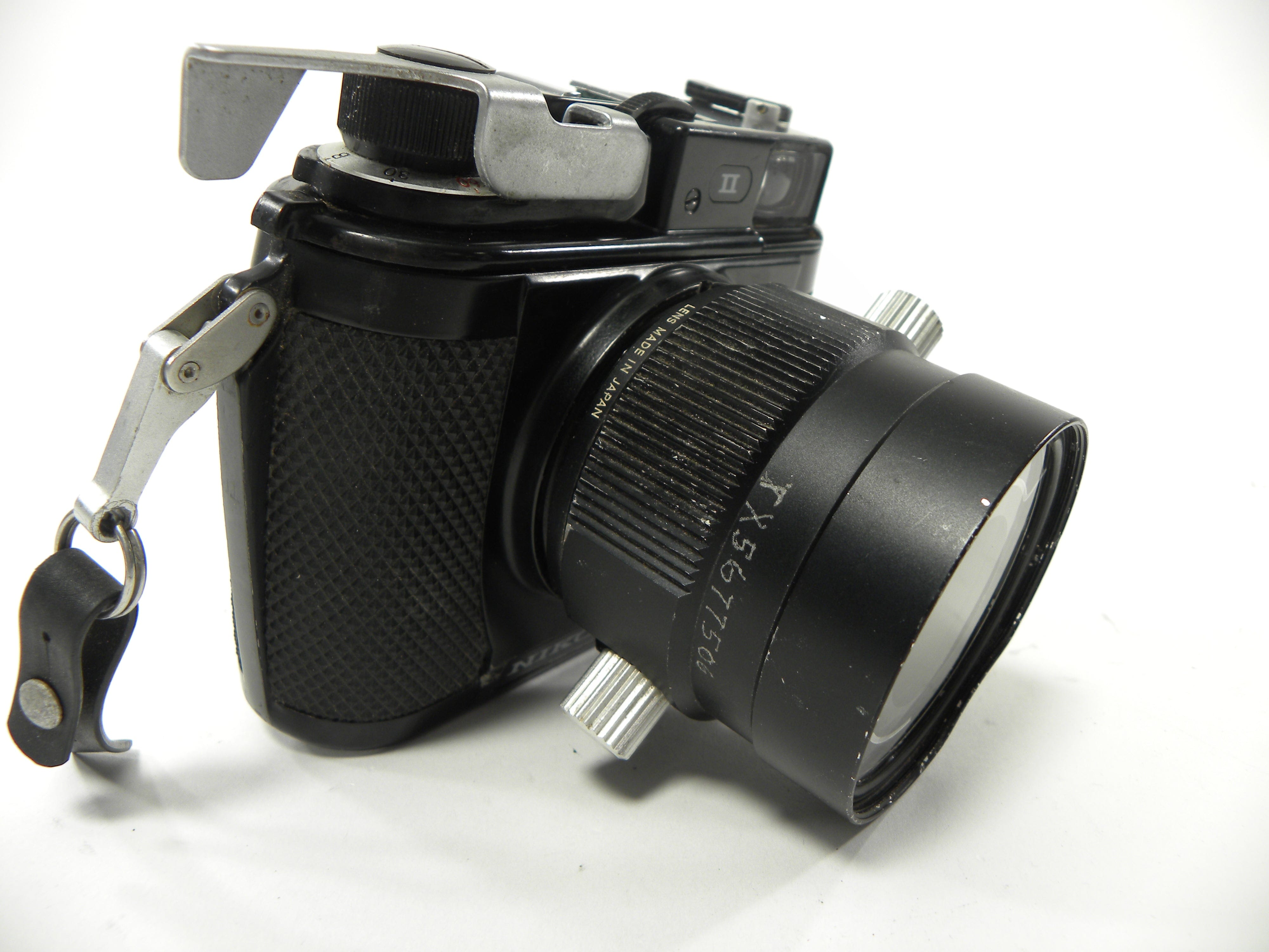 Nikonos II Underwater Camera w/80mm f4 lens AS IS