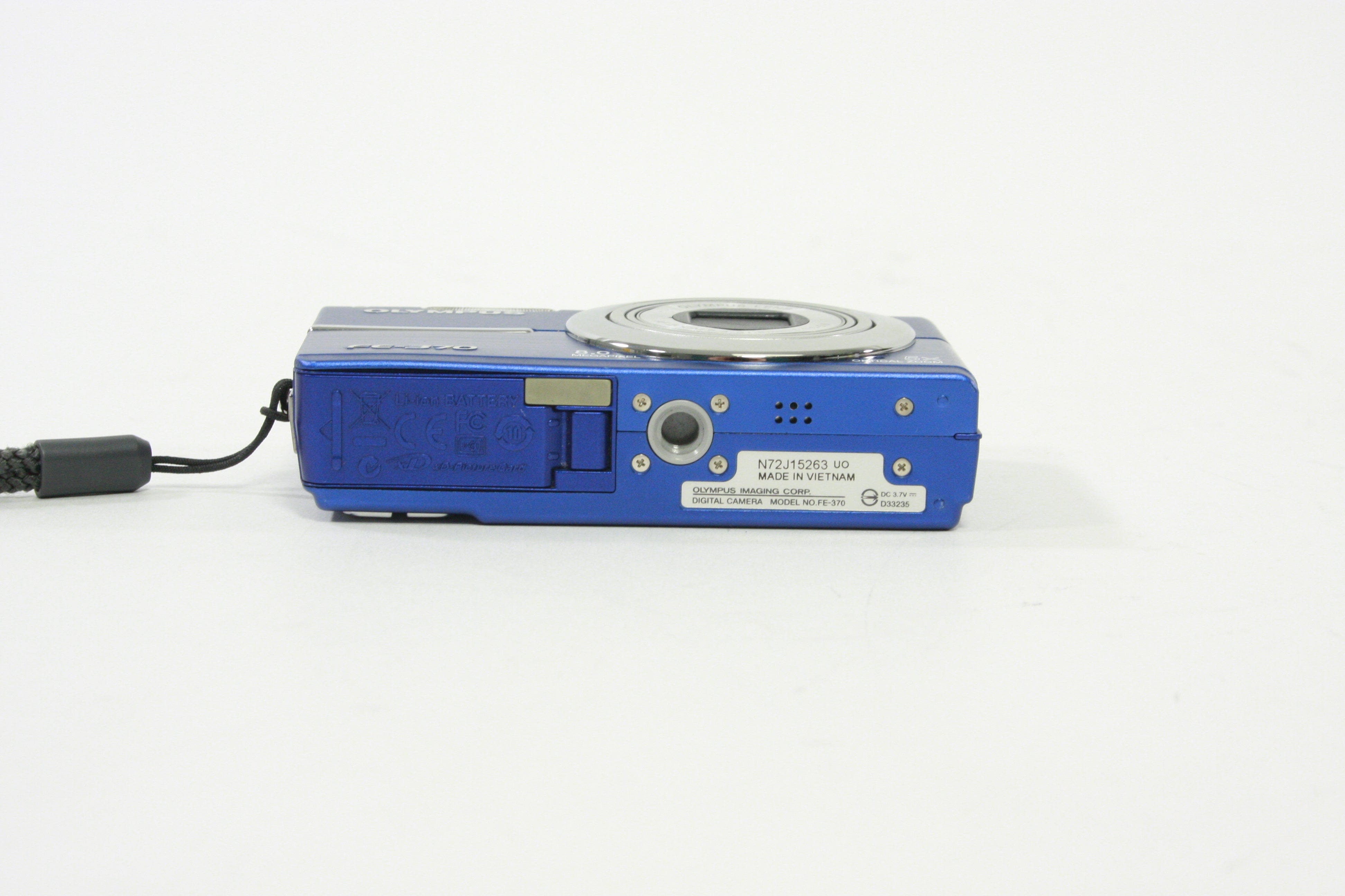 Olympus FE-370 Digital Point and Shoot Camera - 8MP (Blue)