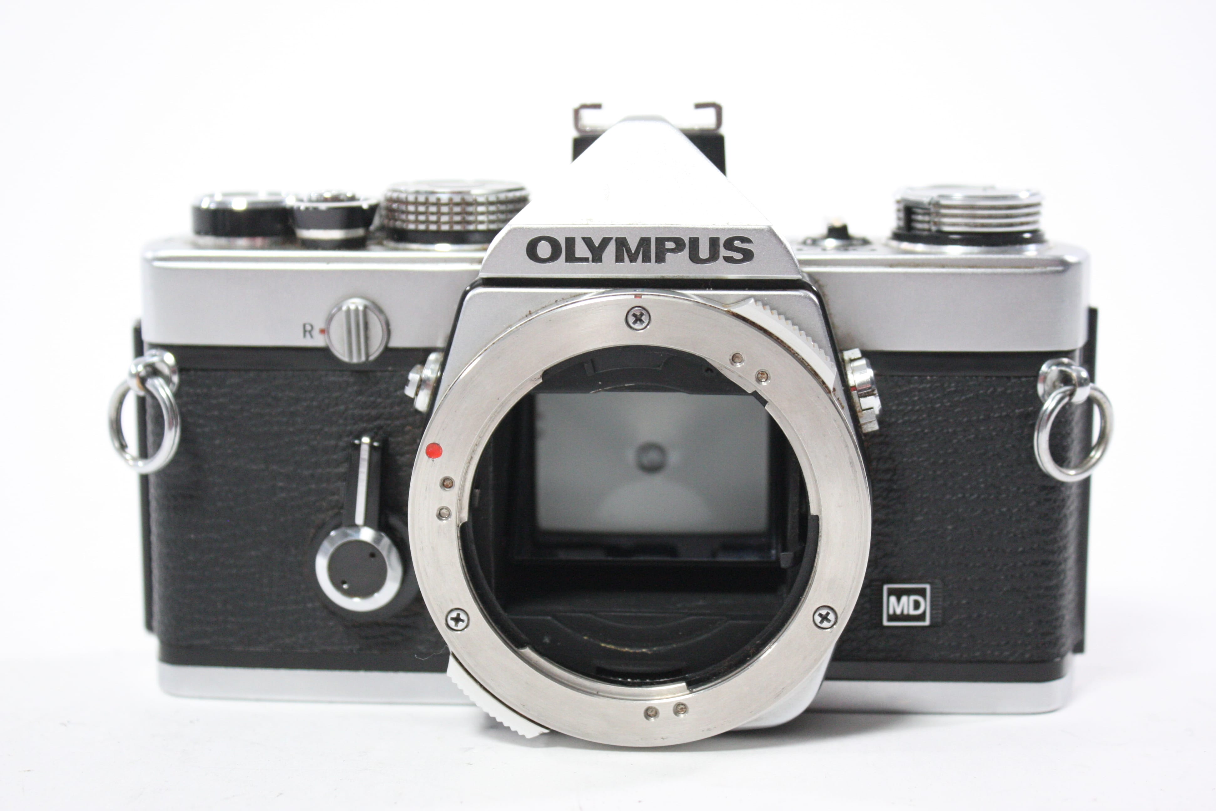 Olympus OM-1 35mm SLR Camera with 50mm f/1.8 Auto-S Lens for OM Mount