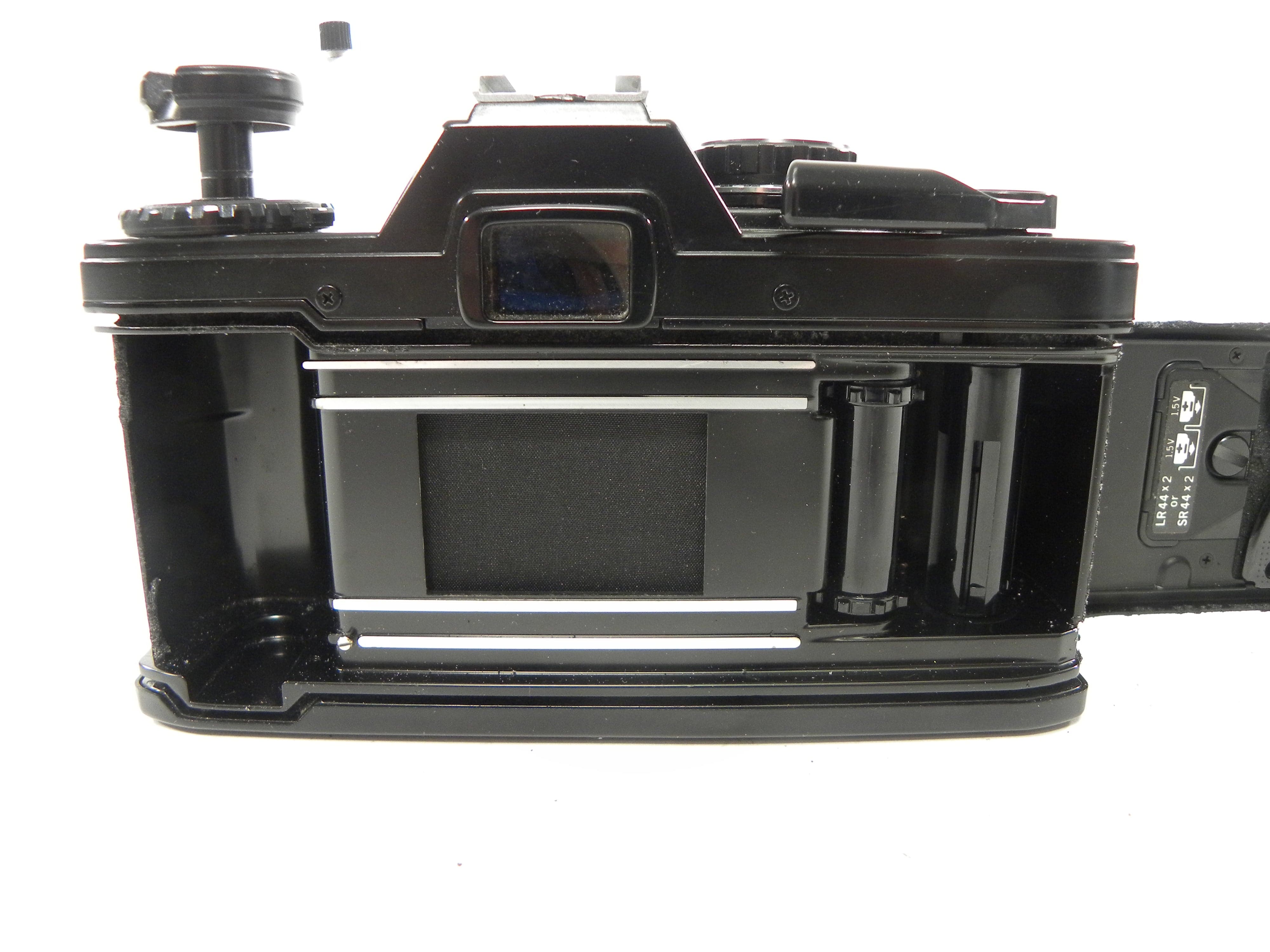 Olympus OM-10 35mm SLR (Black) w/F. Zuiko Auto-S 50mm f1.8