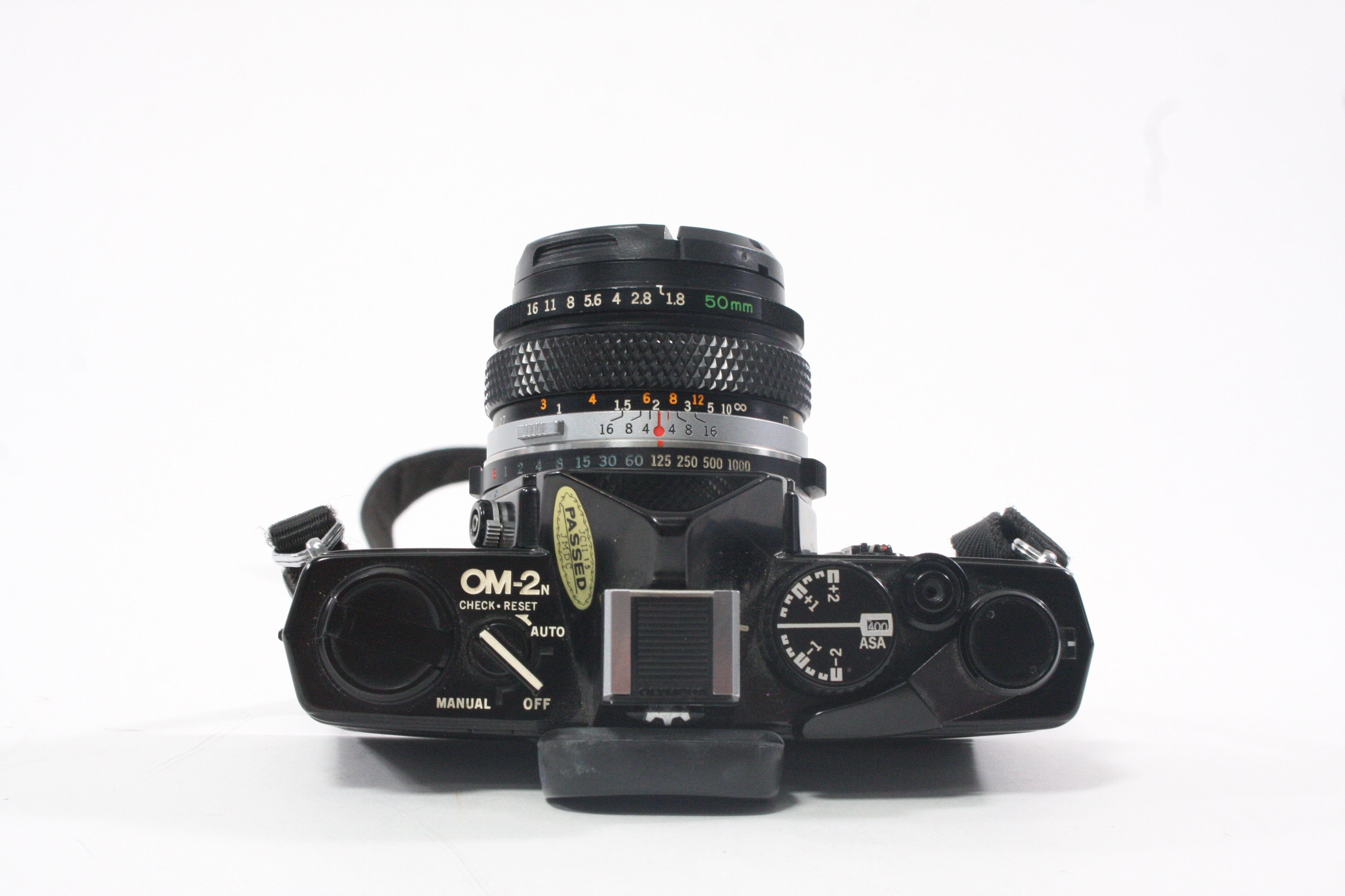 Olympus OM-2N 35mm Black "Mitani" Signature Edition with 50mm f/1.8 Lens and Winder 2