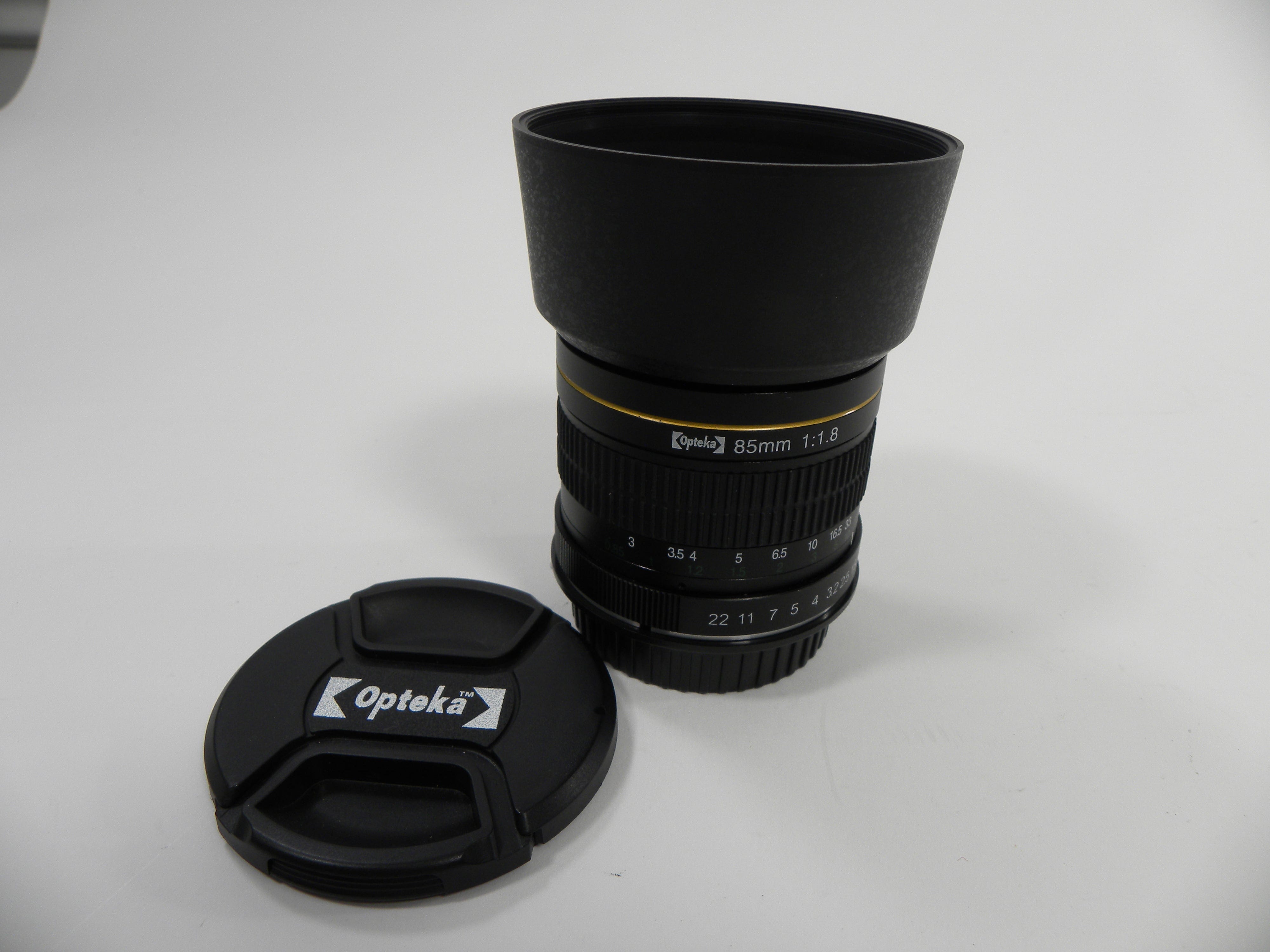 Opteka 85mm f1.8 Canon EF Mount