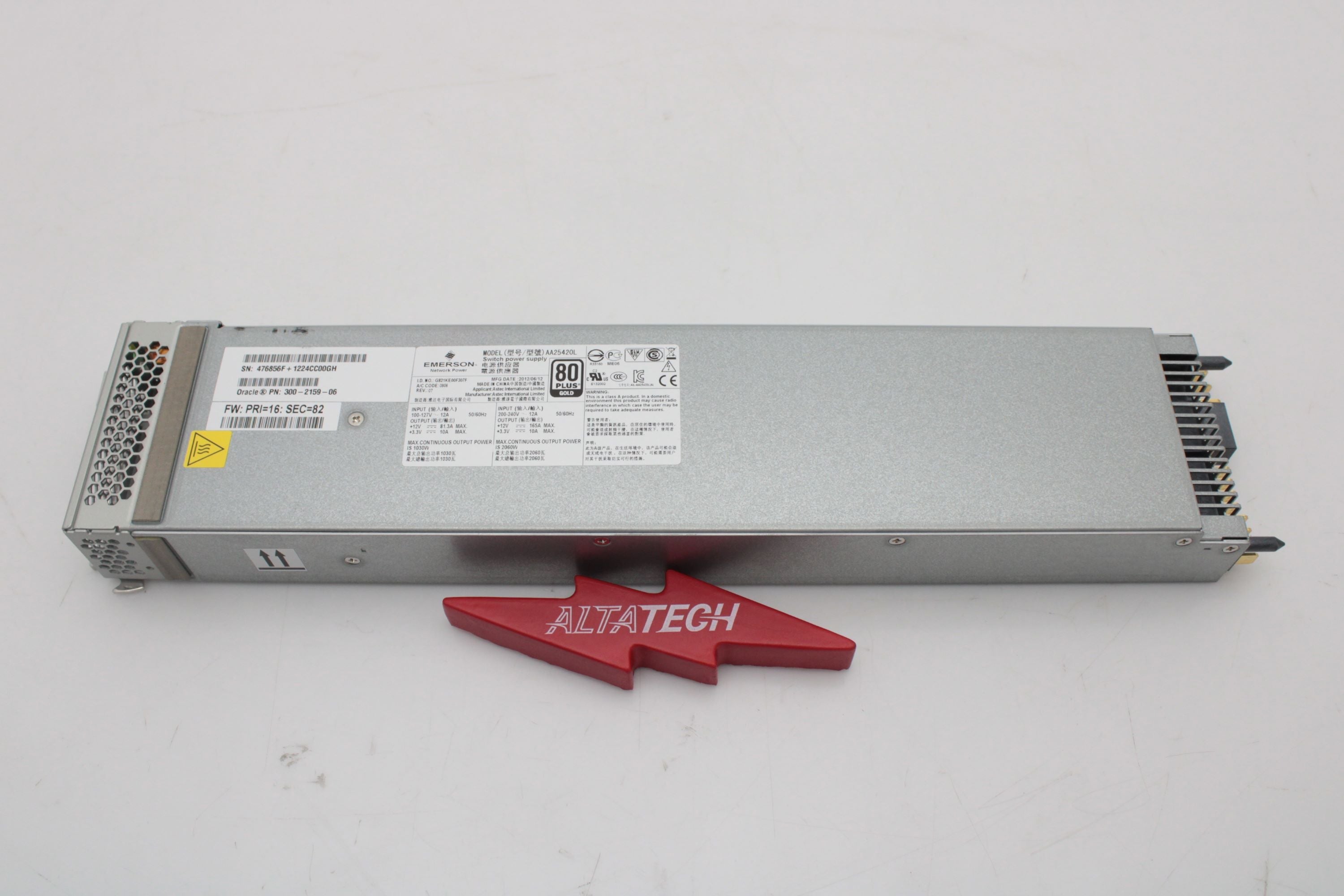 Oracle 300-2159 A239 1030/2060W AC Power Supply